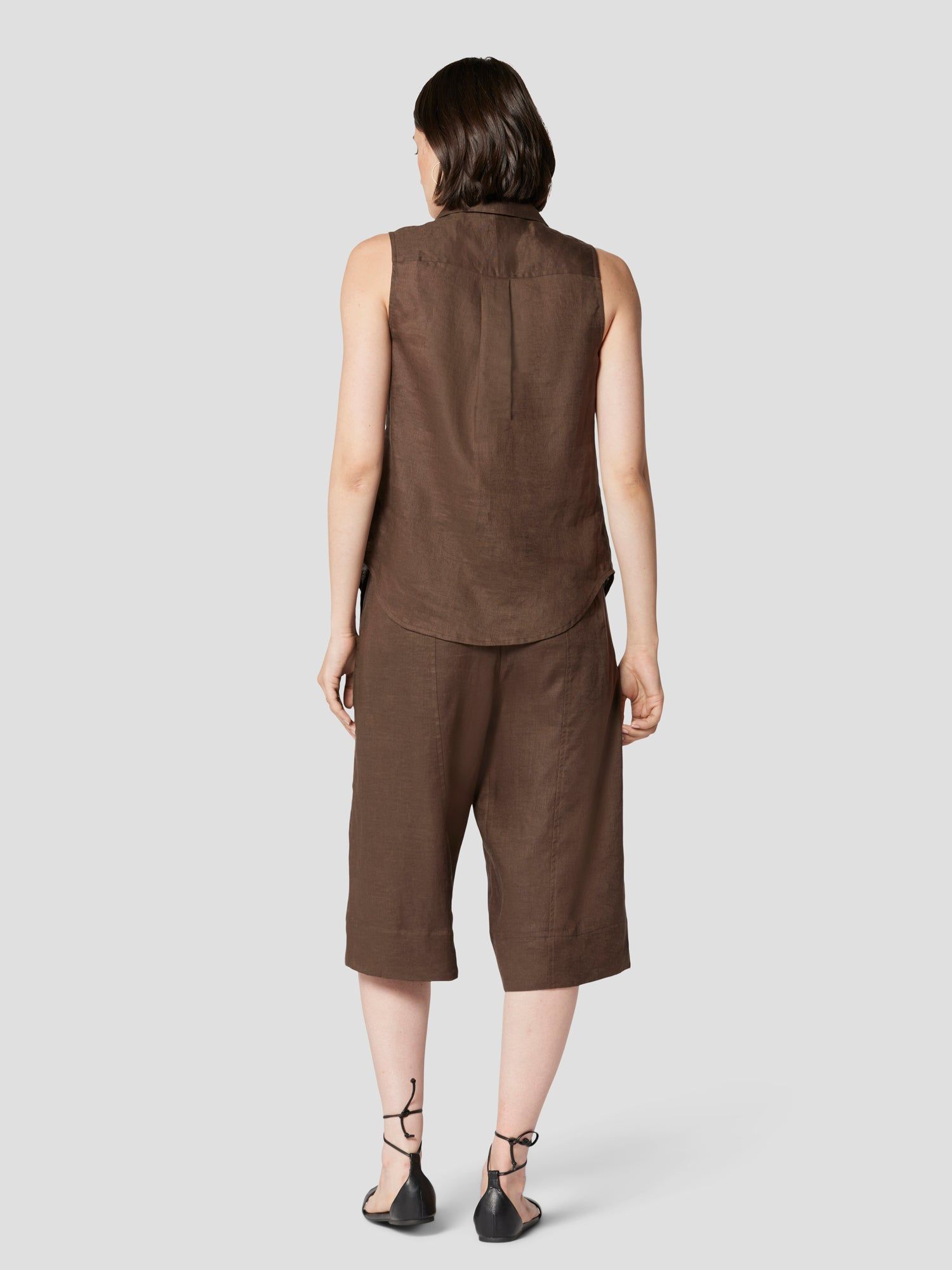 CAMILA SLEEVELESS LINEN TOP sold by Equipment product image thumbnail 6