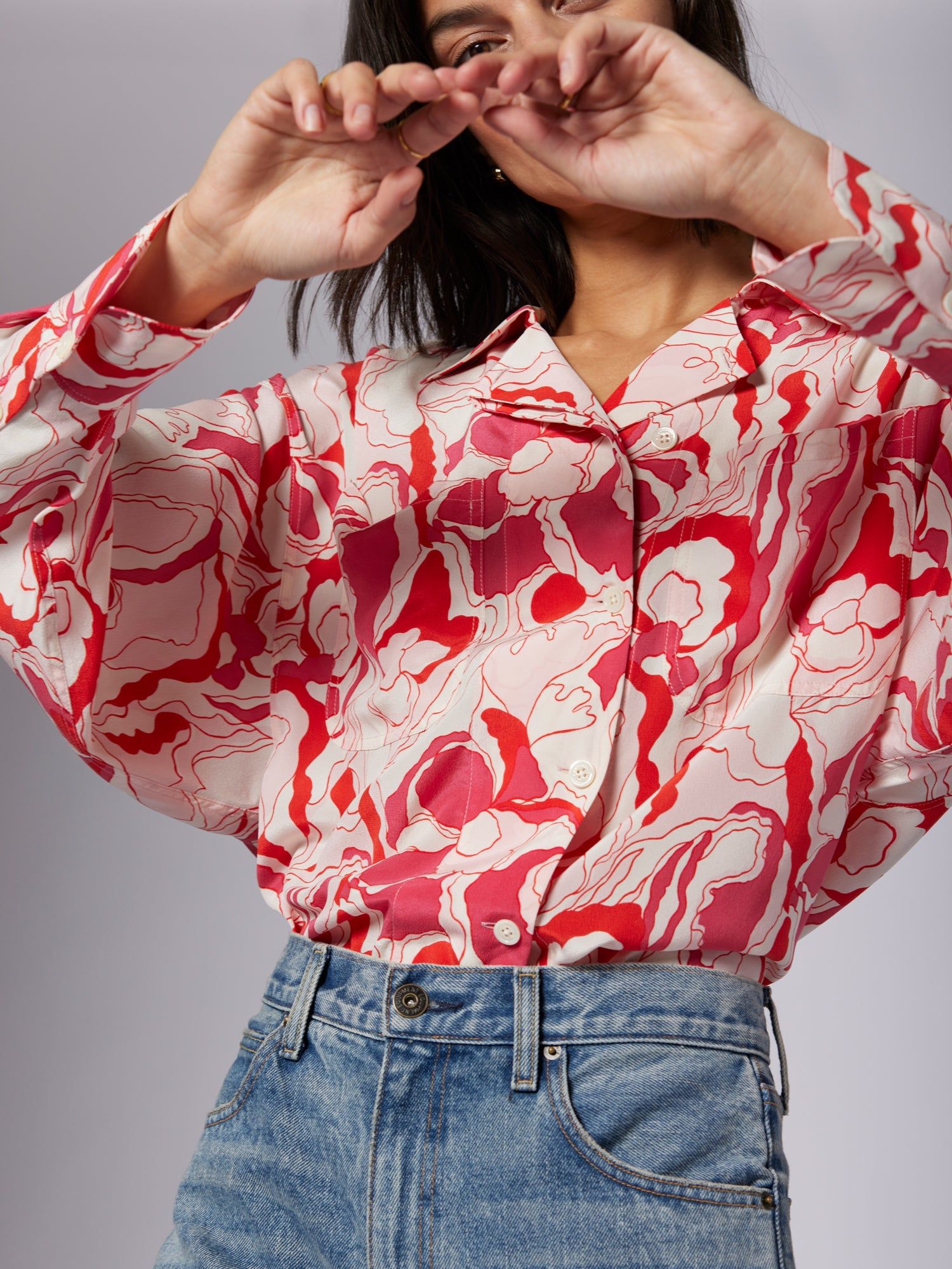 ARIANE LONG SLEEVE SILK SHIRT sold by Equipment