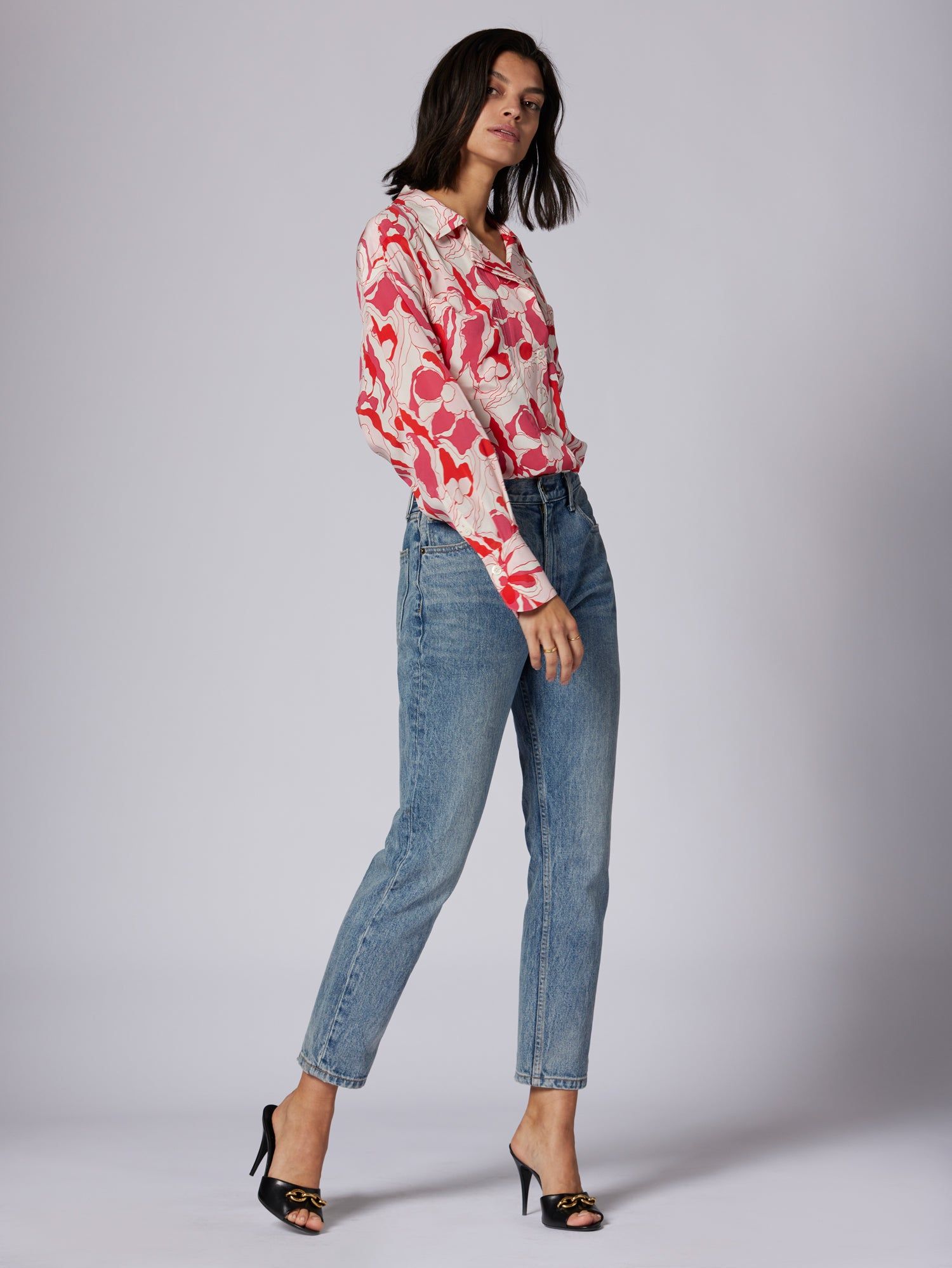 ARIANE LONG SLEEVE SILK SHIRT sold by Equipment product image thumbnail 3