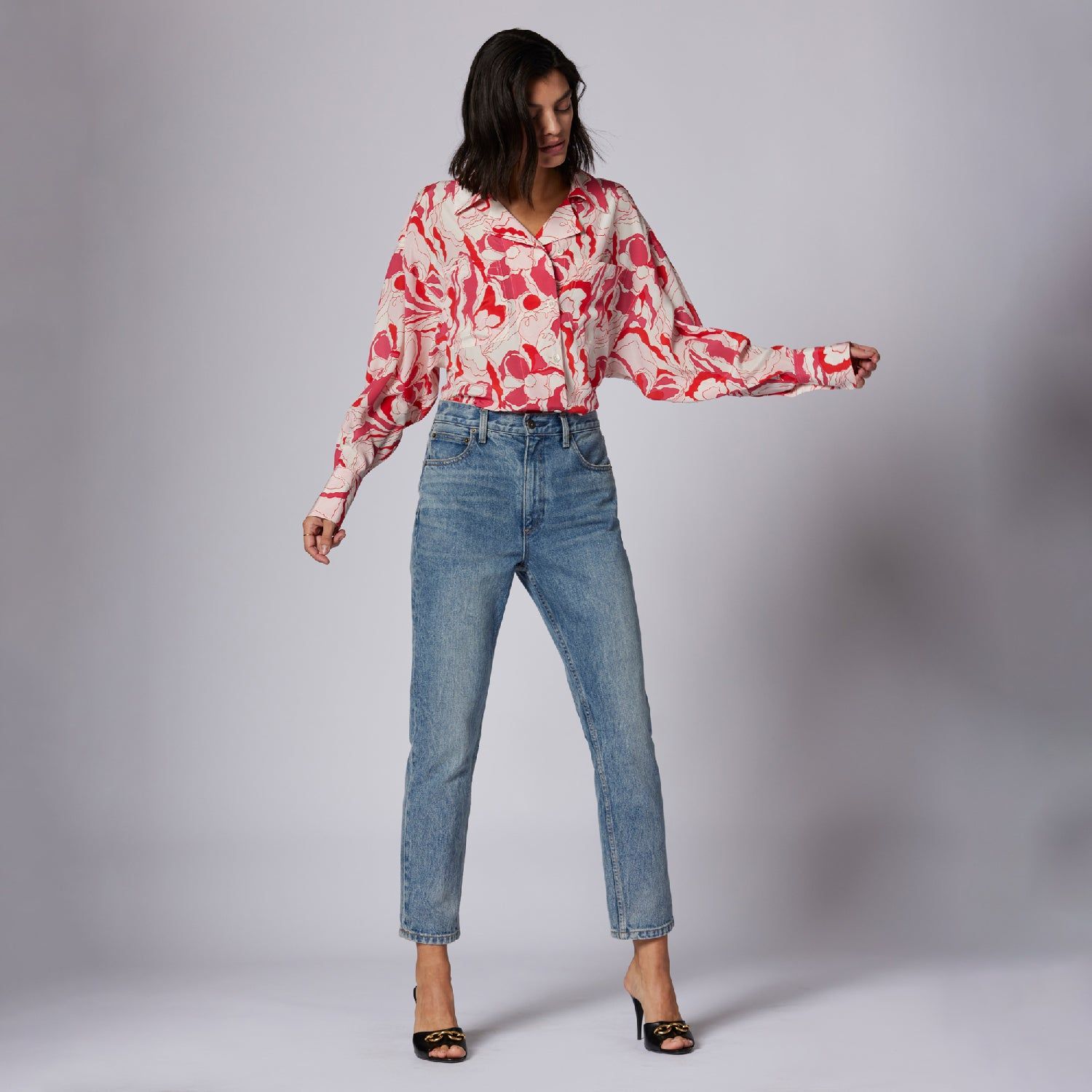 ARIANE LONG SLEEVE SILK SHIRT sold by Equipment product image thumbnail 5