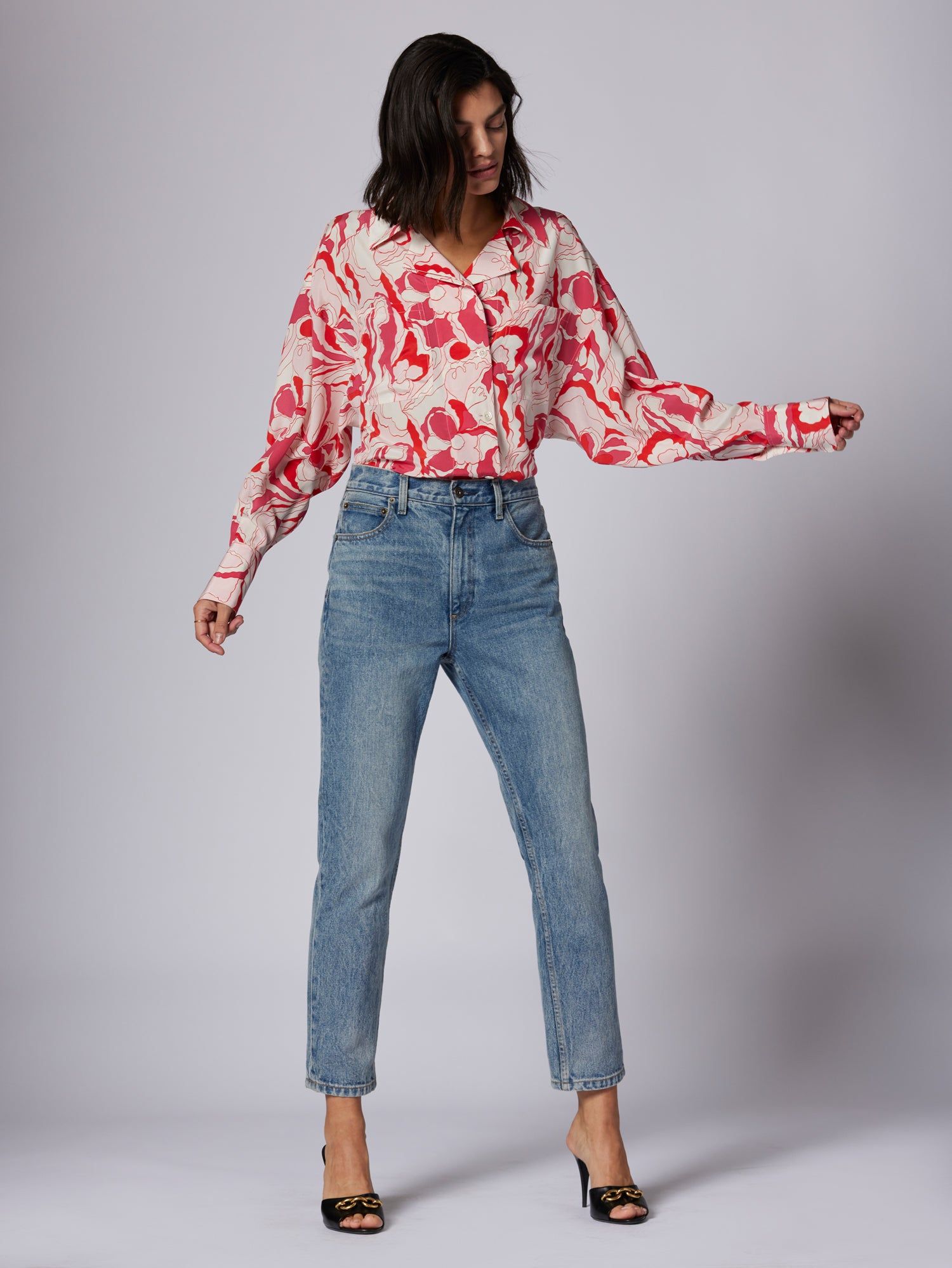 ARIANE LONG SLEEVE SILK SHIRT sold by Equipment product image thumbnail 2