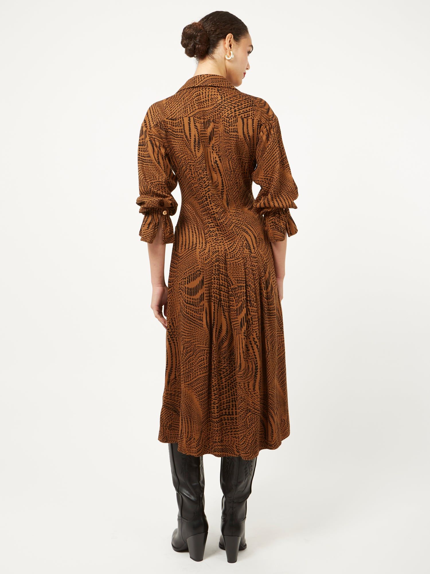 Briella Midi Dress sold by Equipment product image thumbnail 4