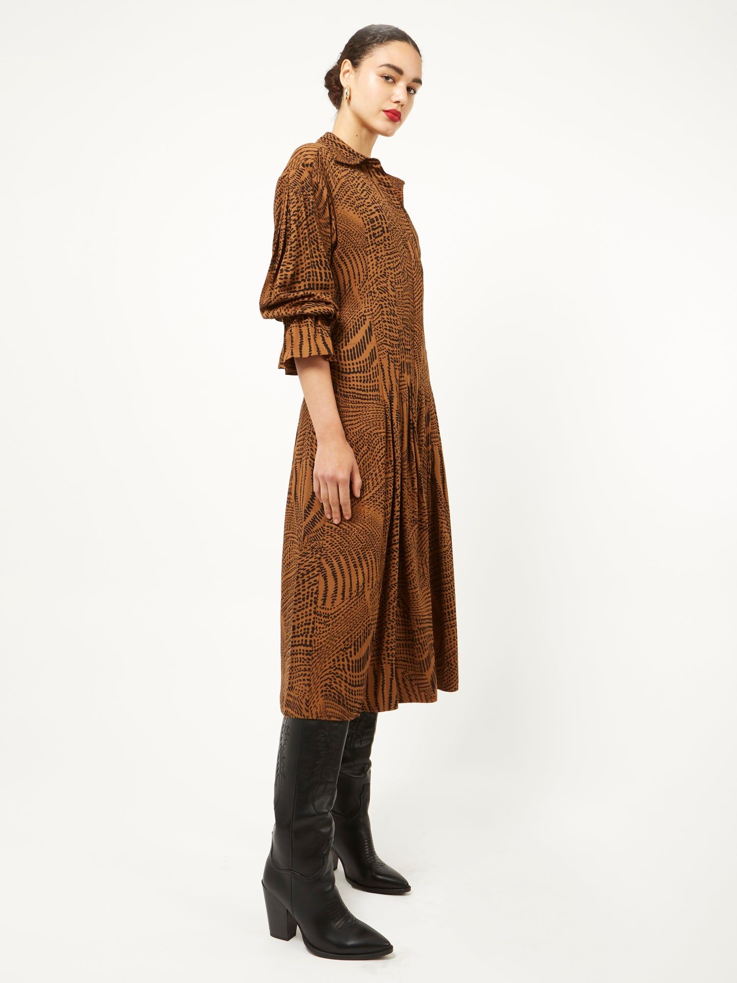 Briella Midi Dress sold by Equipment product image thumbnail 3