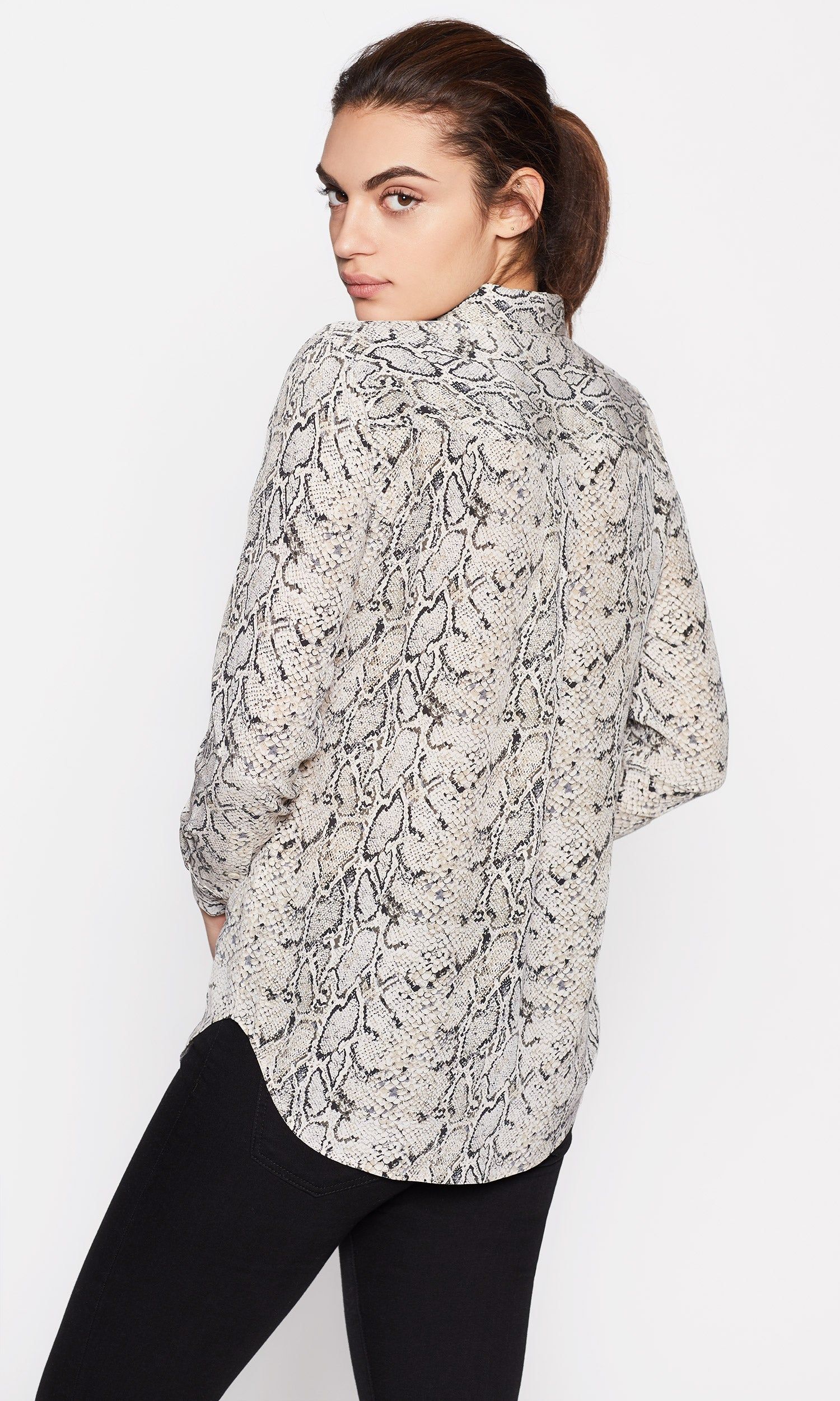 Slim Signature Silk Shirt sold by Equipment product image thumbnail 2