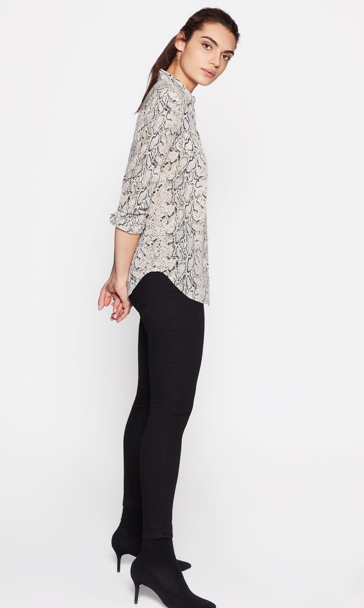 Slim Signature Silk Shirt sold by Equipment product image thumbnail 3