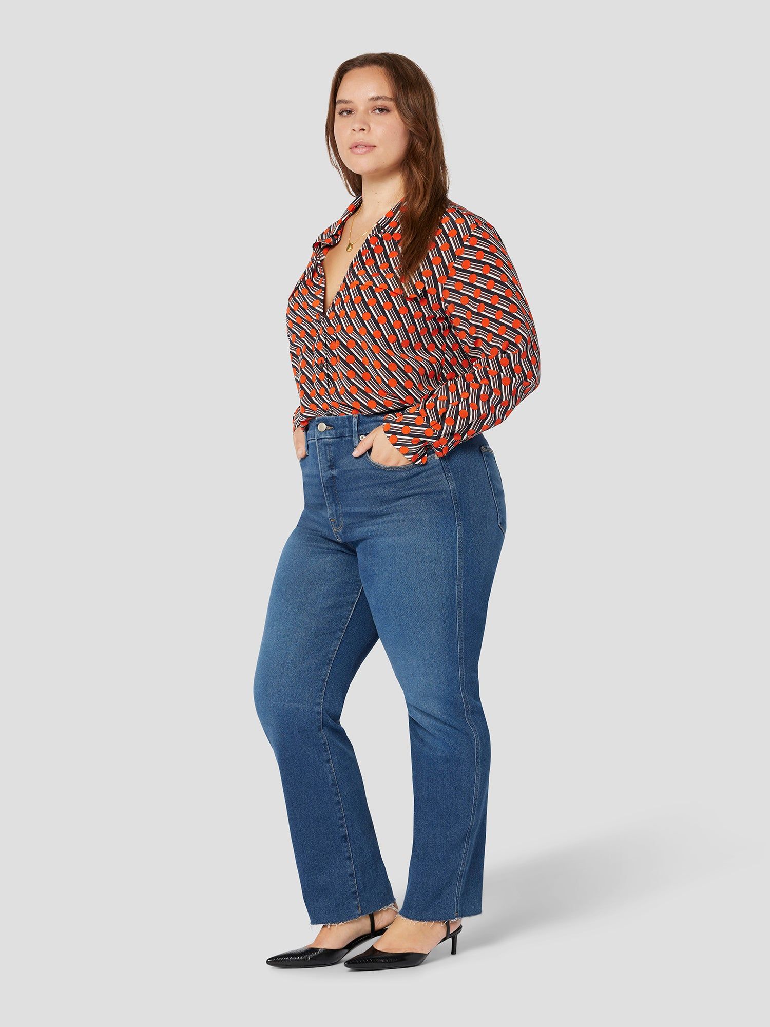 Slim Signature Silk Shirt sold by Equipment product image thumbnail 12