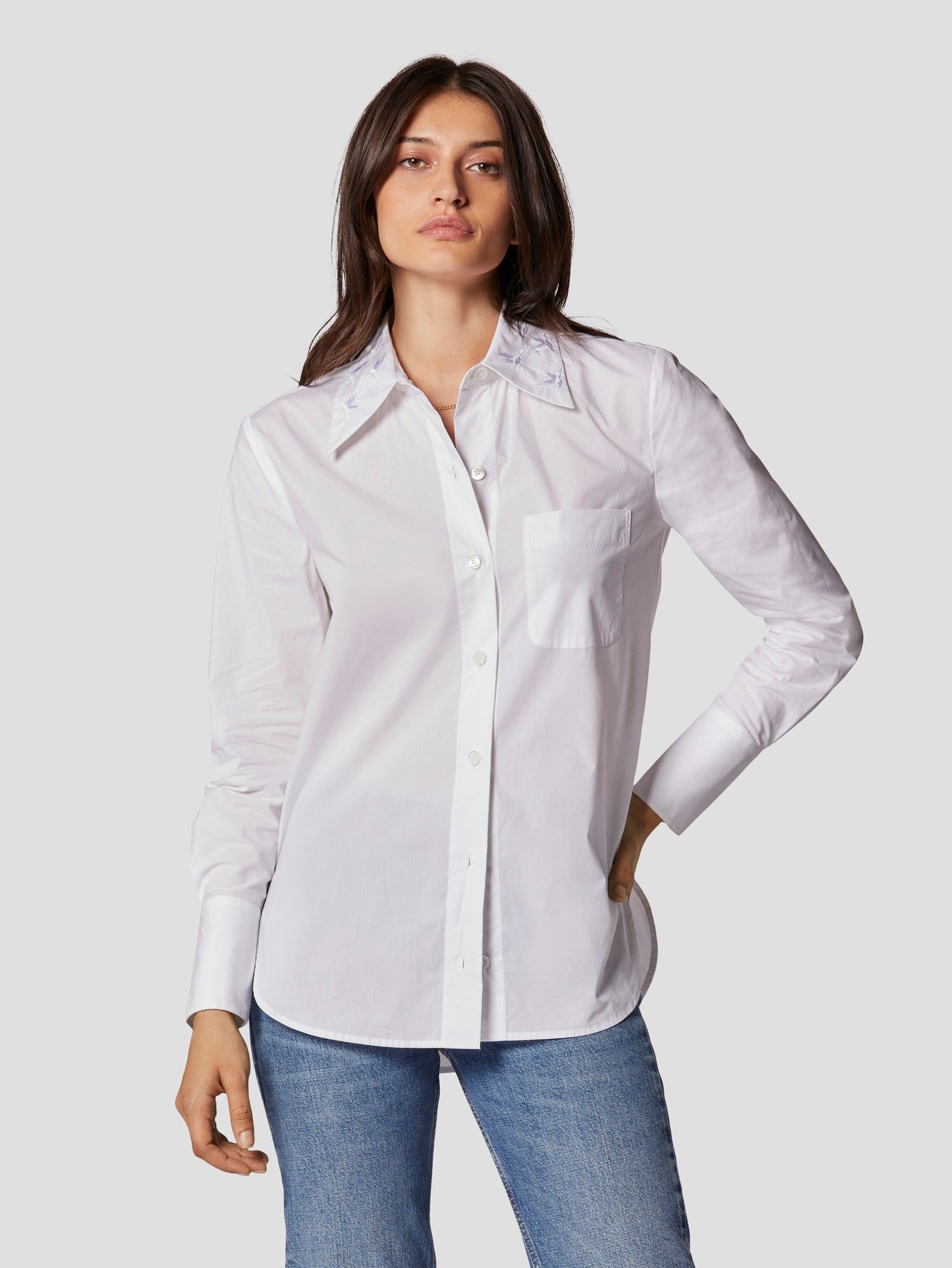 QUINNE COTTON SHIRT sold by Equipment