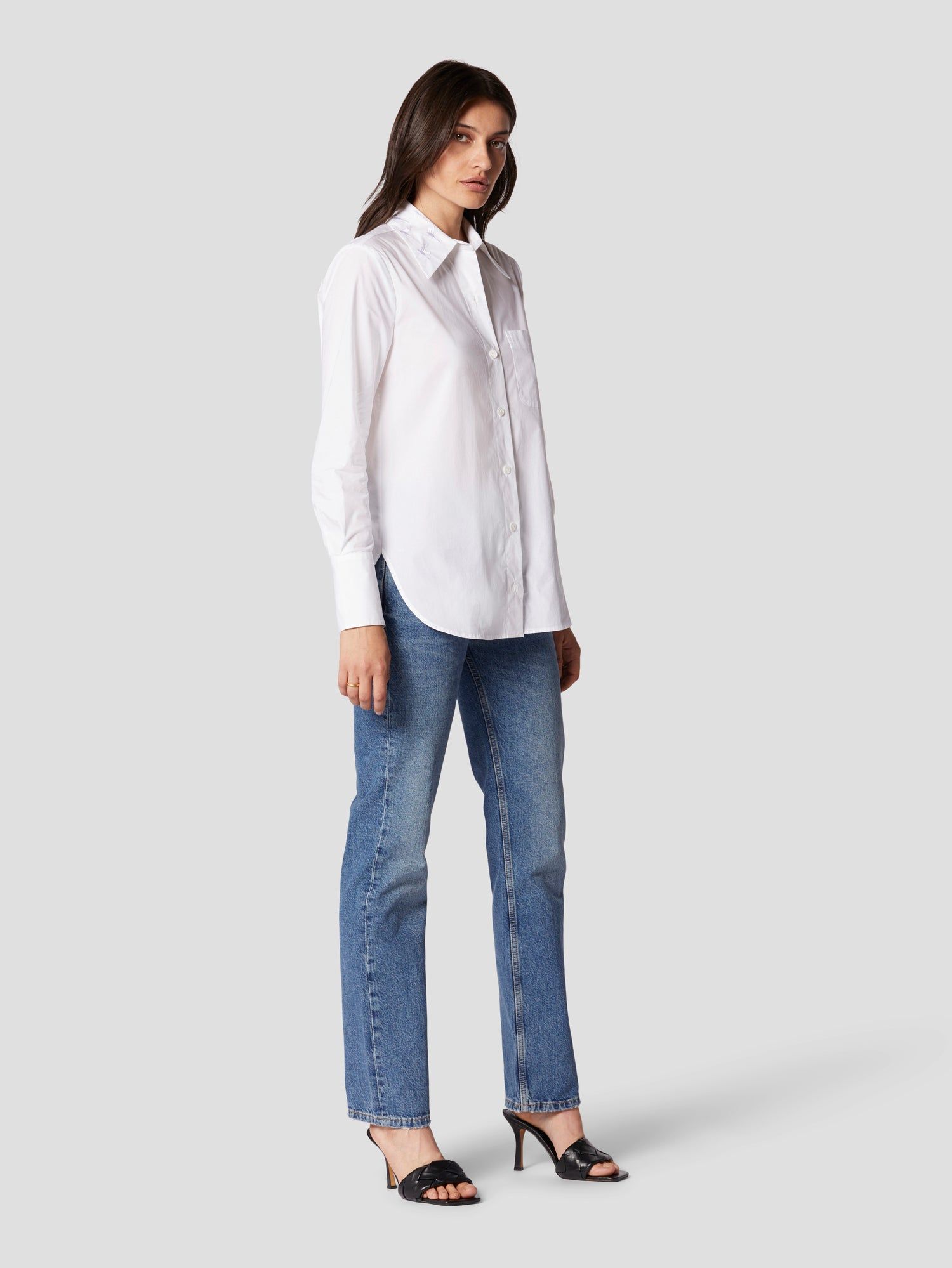 QUINNE COTTON SHIRT sold by Equipment product image thumbnail 5