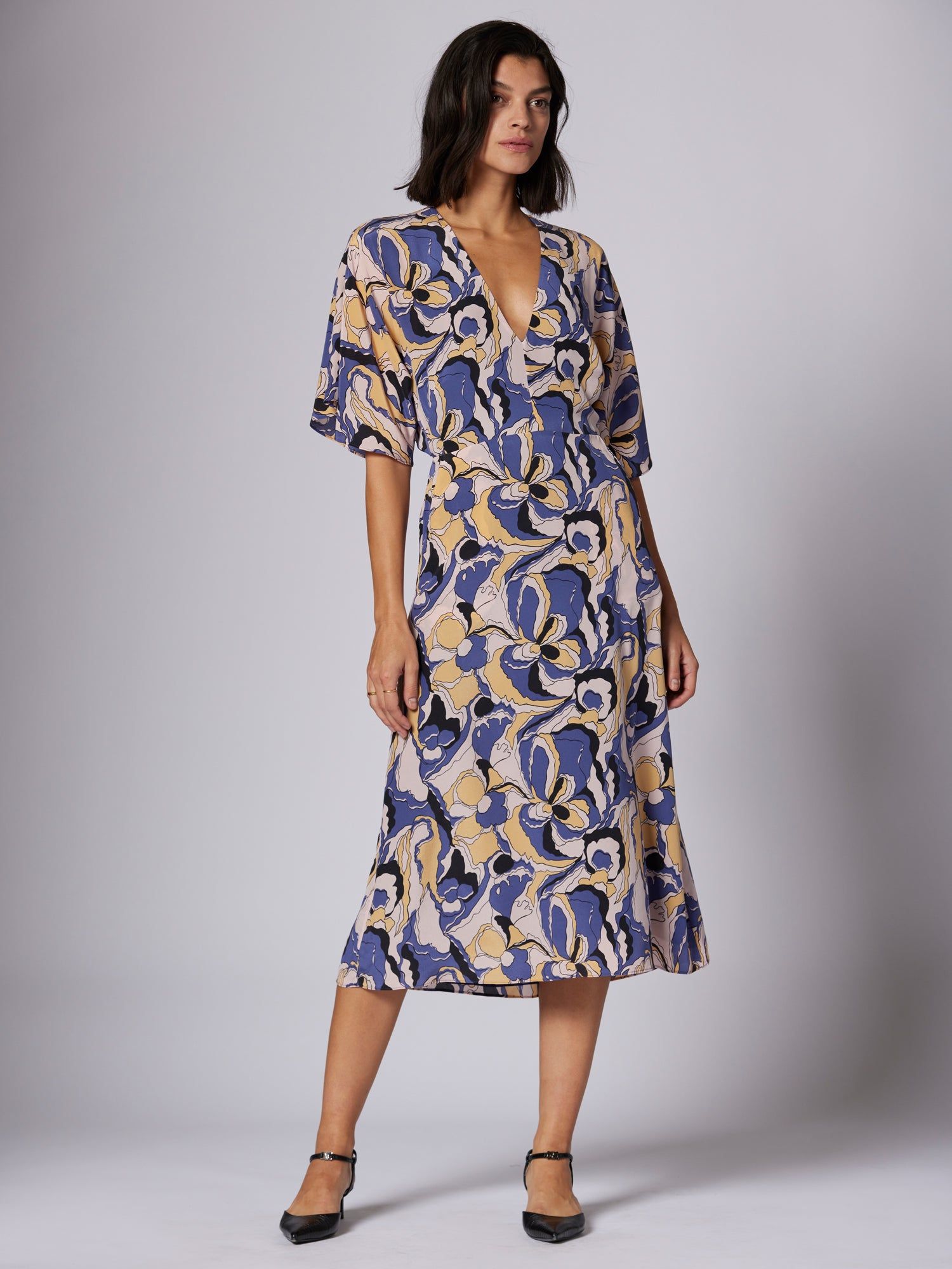 ROSITA MIDI SILK DRESS sold by Equipment