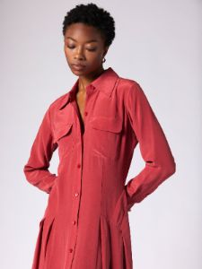 NATACHA MIDI SILK DRESS sold by Equipment