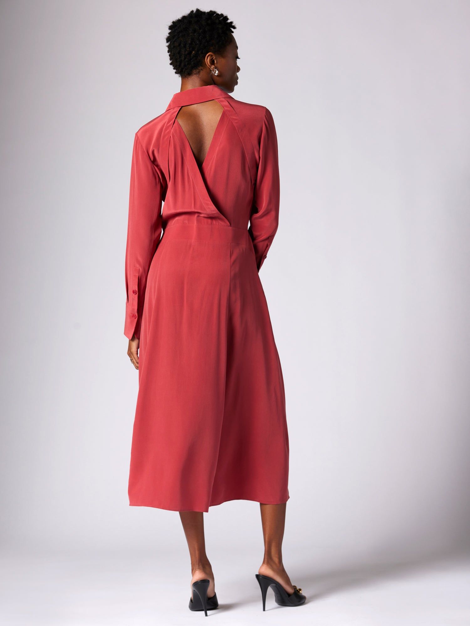 NATACHA MIDI SILK DRESS sold by Equipment product image thumbnail 2