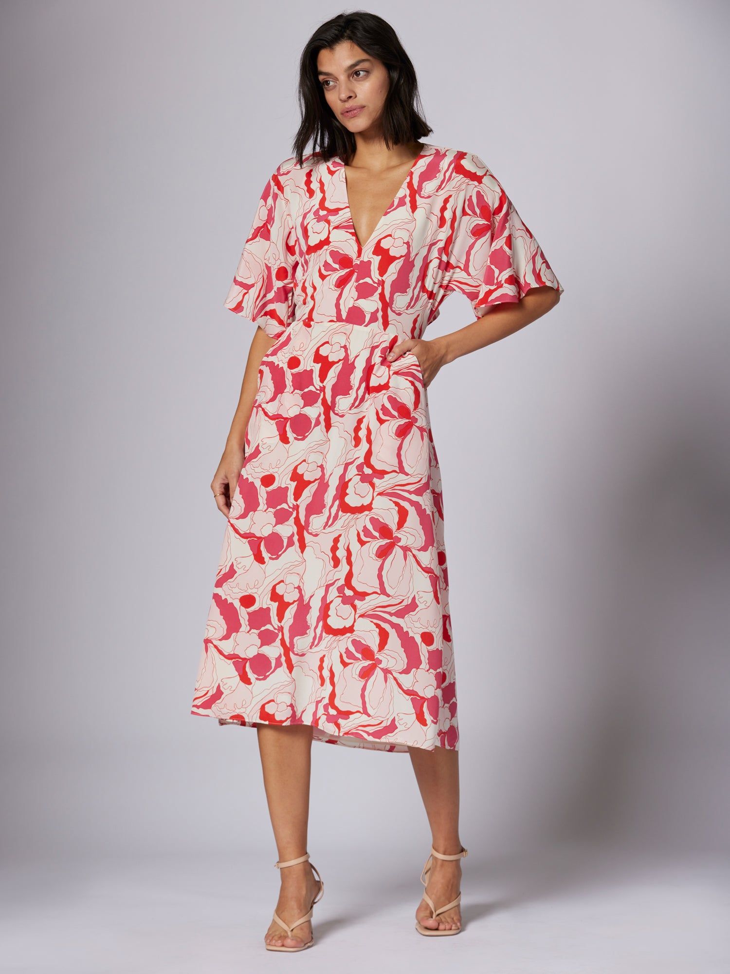 ROSITA MIDI SILK DRESS sold by Equipment