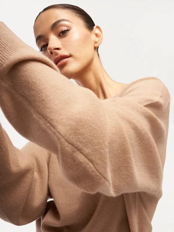 Elodie Crewneck Cashmere Sweater sold by Equipment