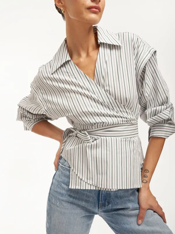 Evie Long Sleeve Cotton Shirt sold by Equipment