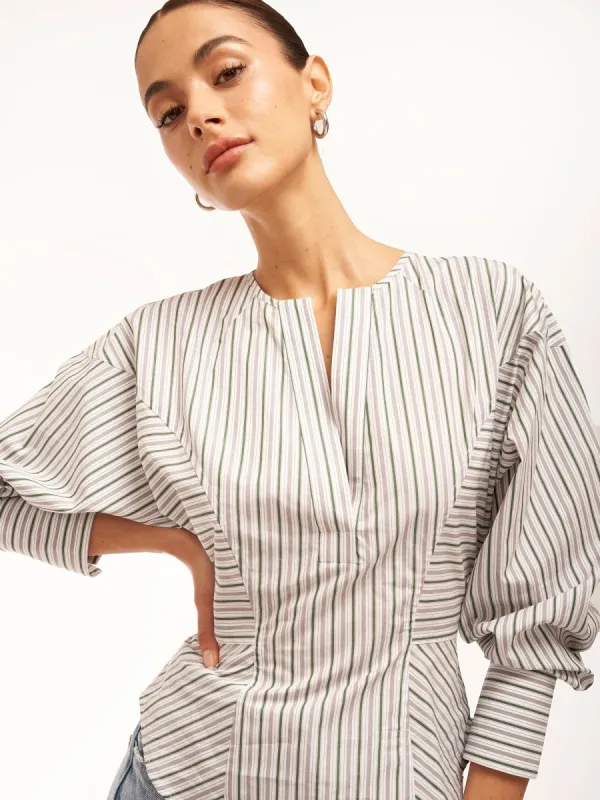 Jayla Long Sleeve Cotton Shirt sold by Equipment