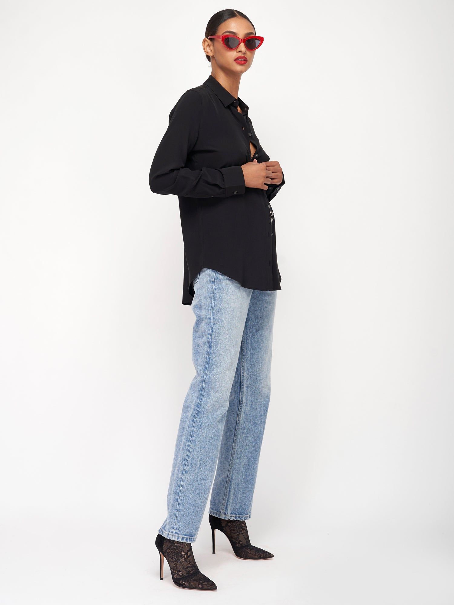 Essential Silk Shirt sold by Equipment product image thumbnail 3