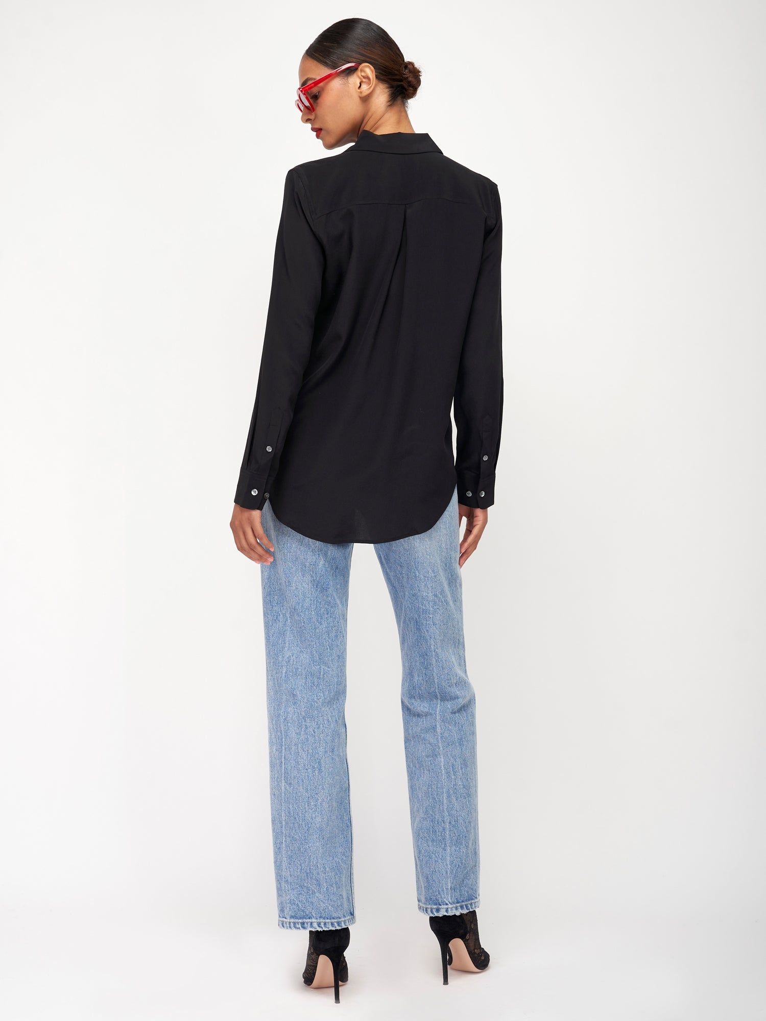 Essential Silk Shirt sold by Equipment product image thumbnail 4