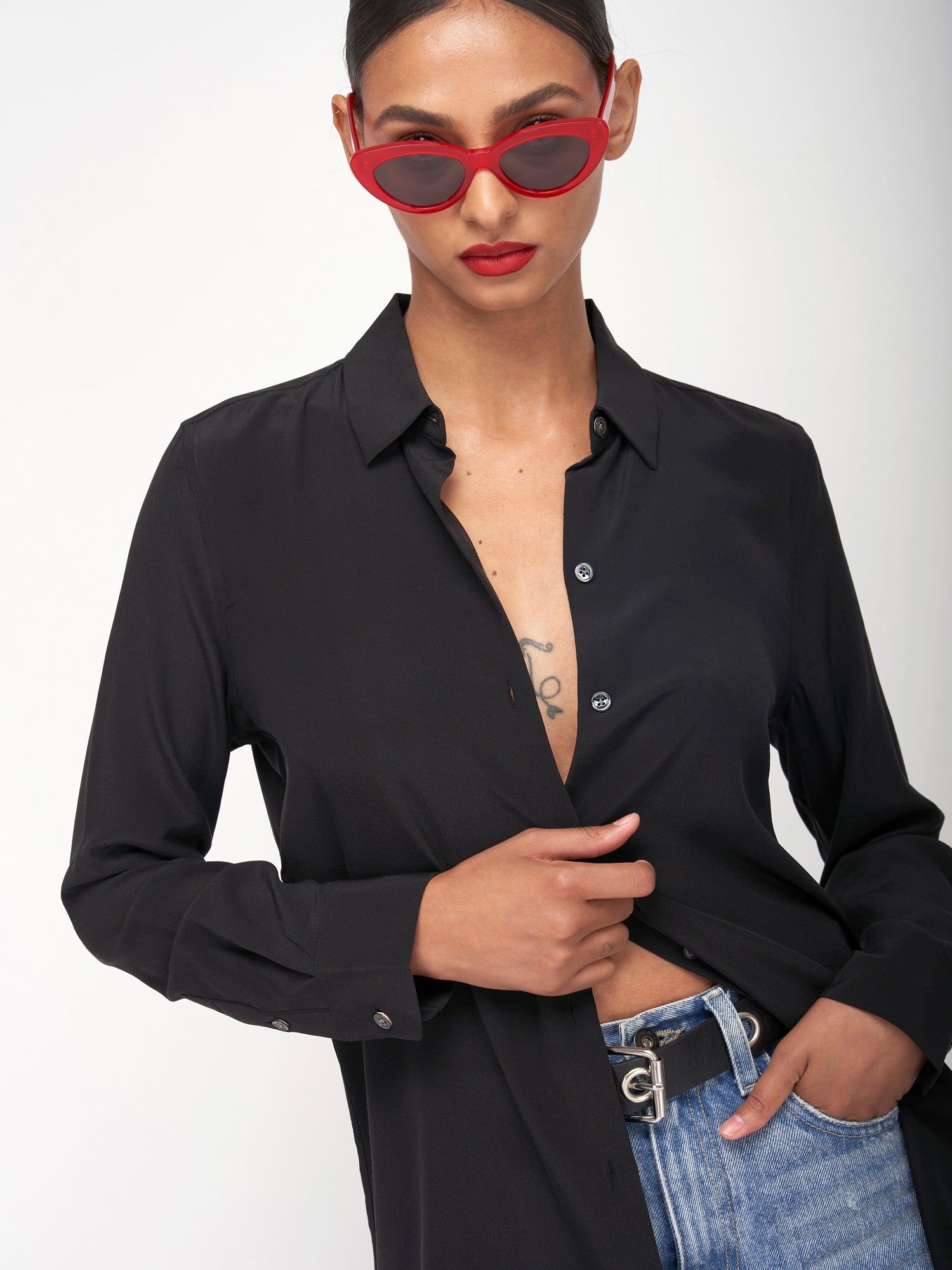 Essential Silk Shirt sold by Equipment