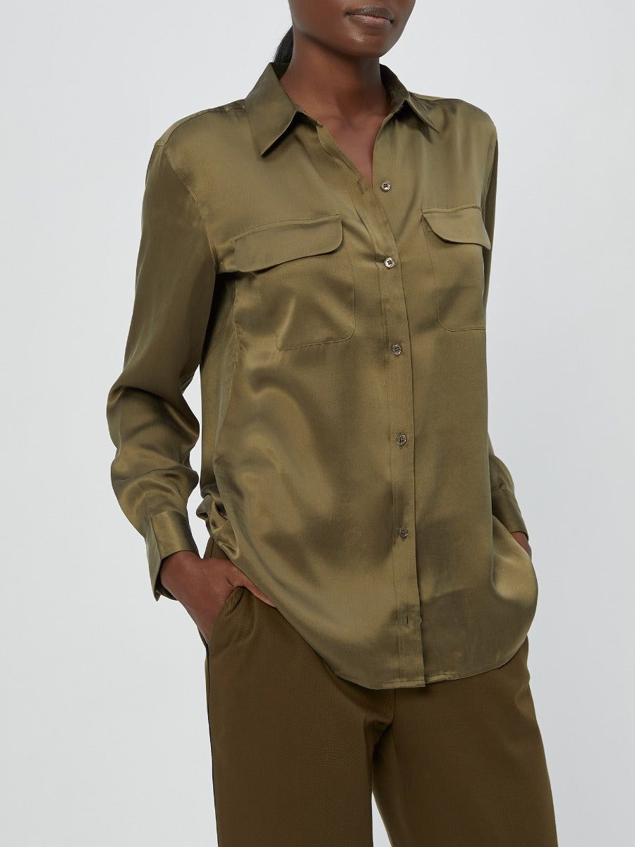 SIGNATURE SILK SHIRT sold by Equipment
