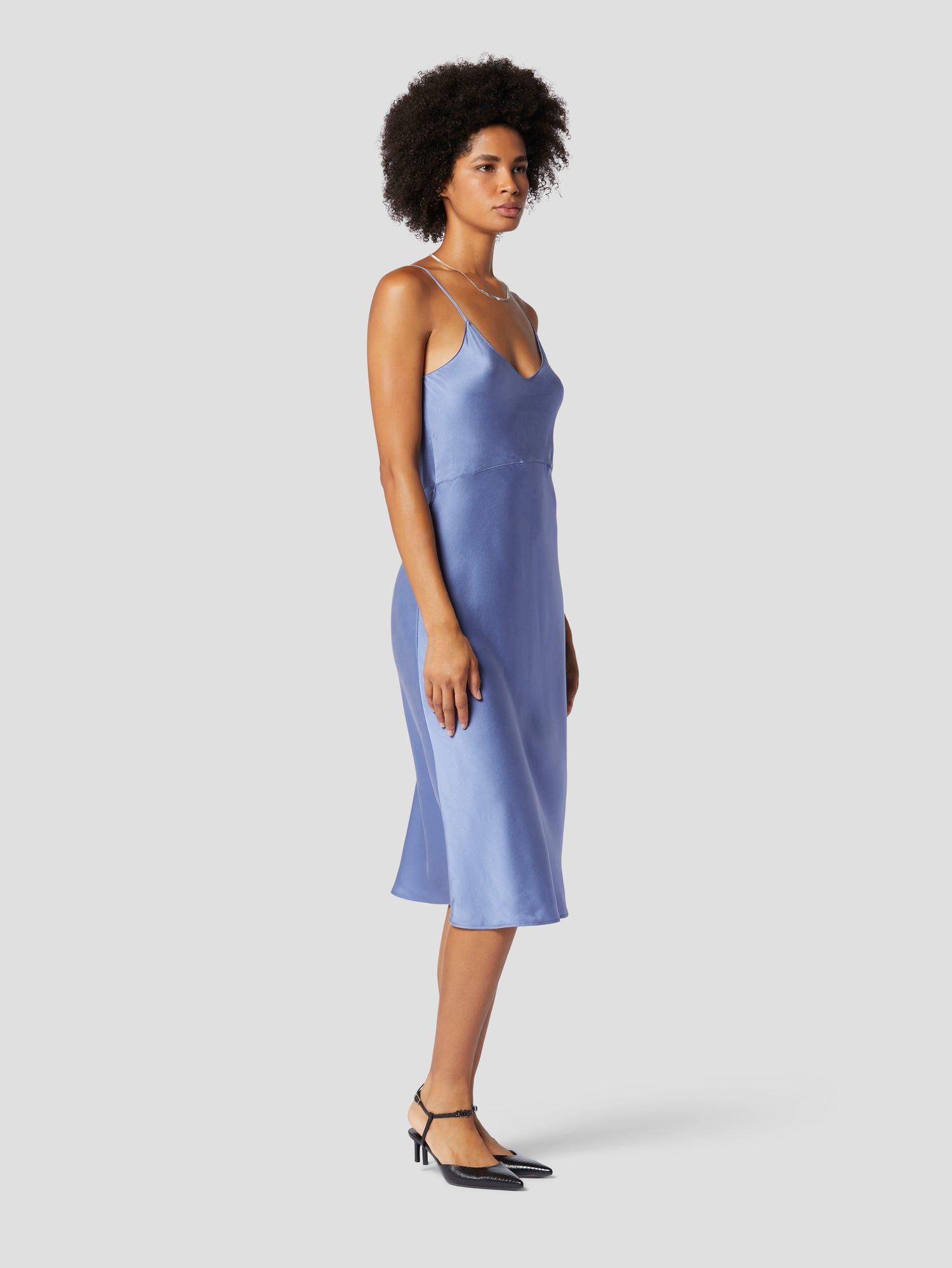 SABELIA SILK SATIN DRESS sold by Equipment product image thumbnail 4