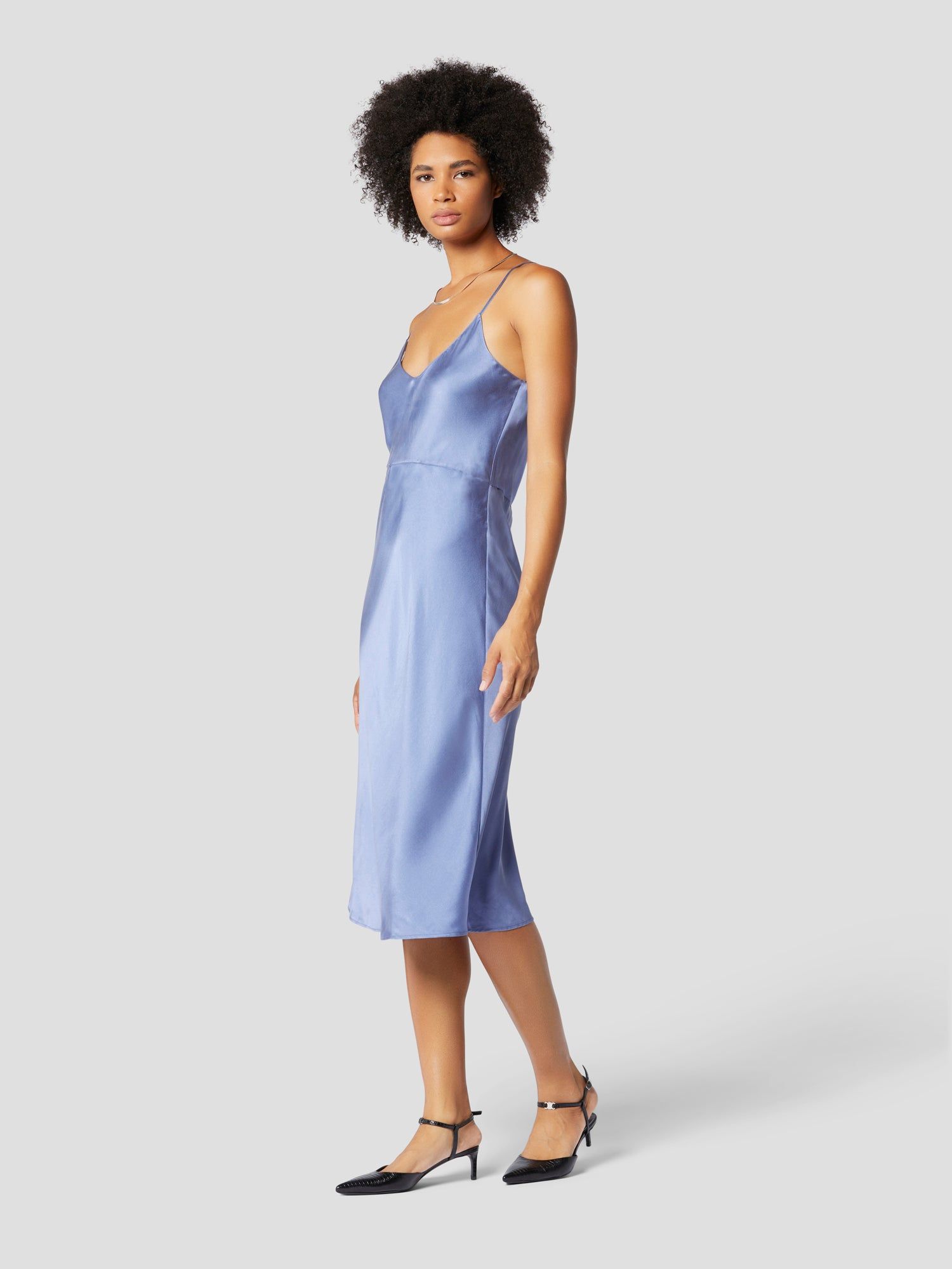 SABELIA SILK SATIN DRESS sold by Equipment product image thumbnail 5