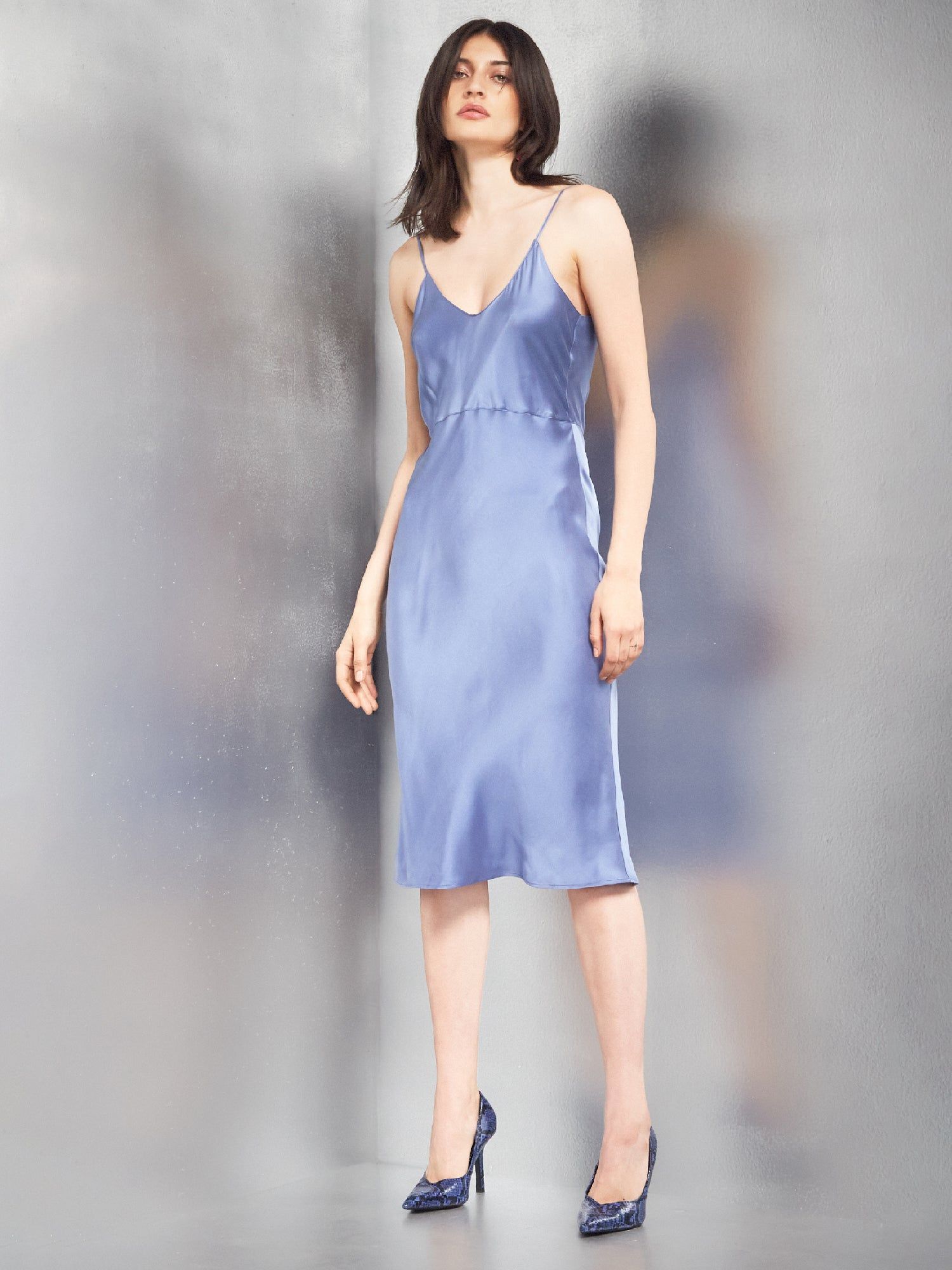 SABELIA SILK SATIN DRESS sold by Equipment