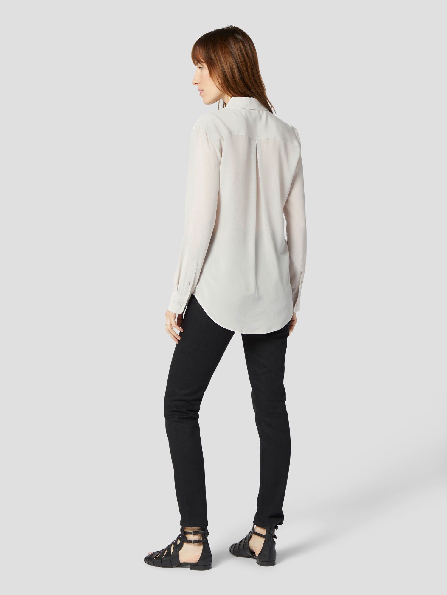 ESSENTIAL SILK SHIRT sold by Equipment product image thumbnail 5