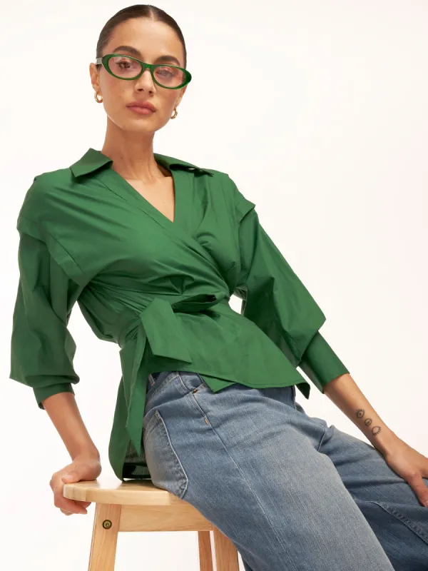 Evie Long Sleeve Cotton Shirt sold by Equipment