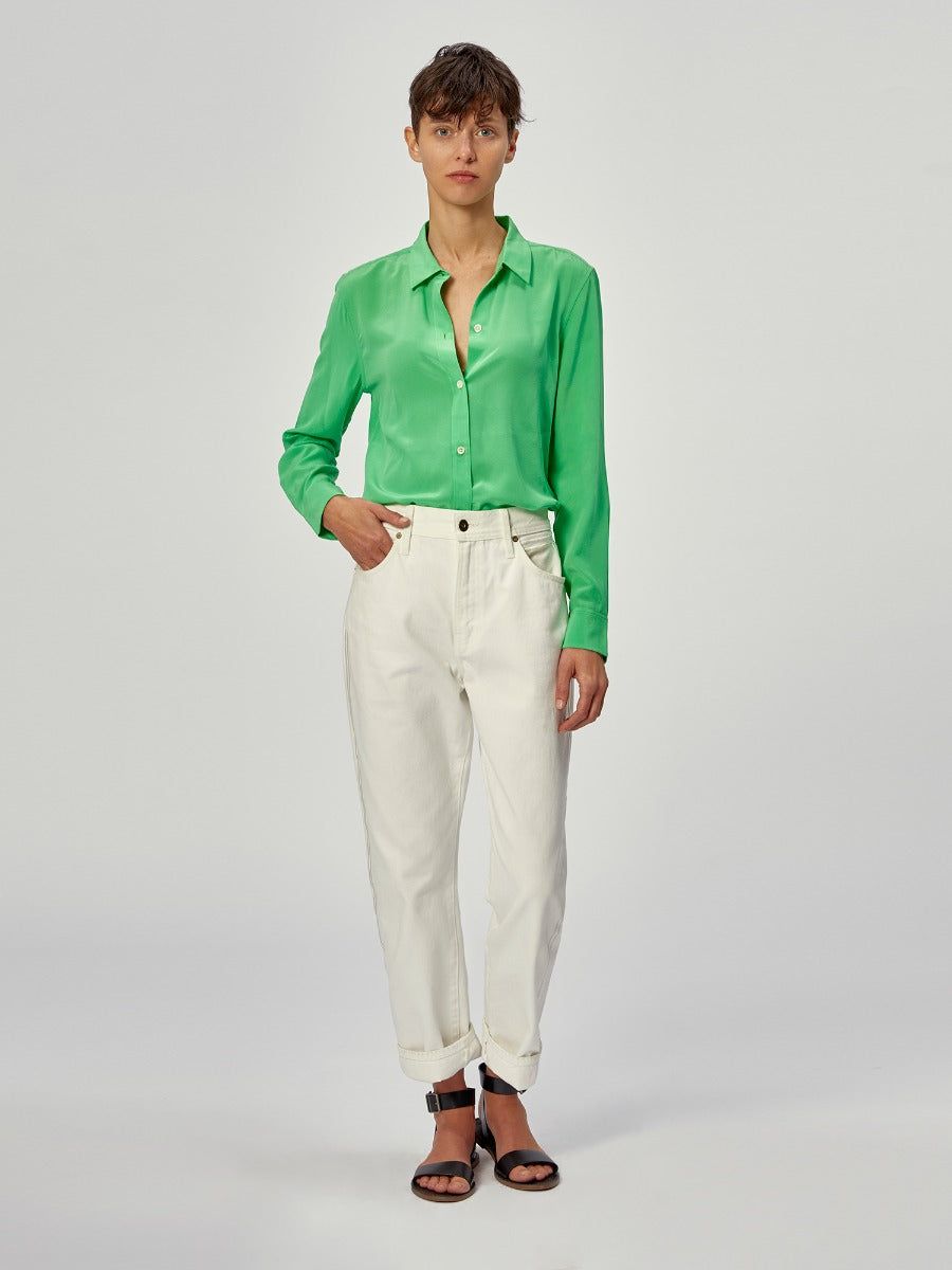 LEEMA SILK SHIRT sold by Equipment