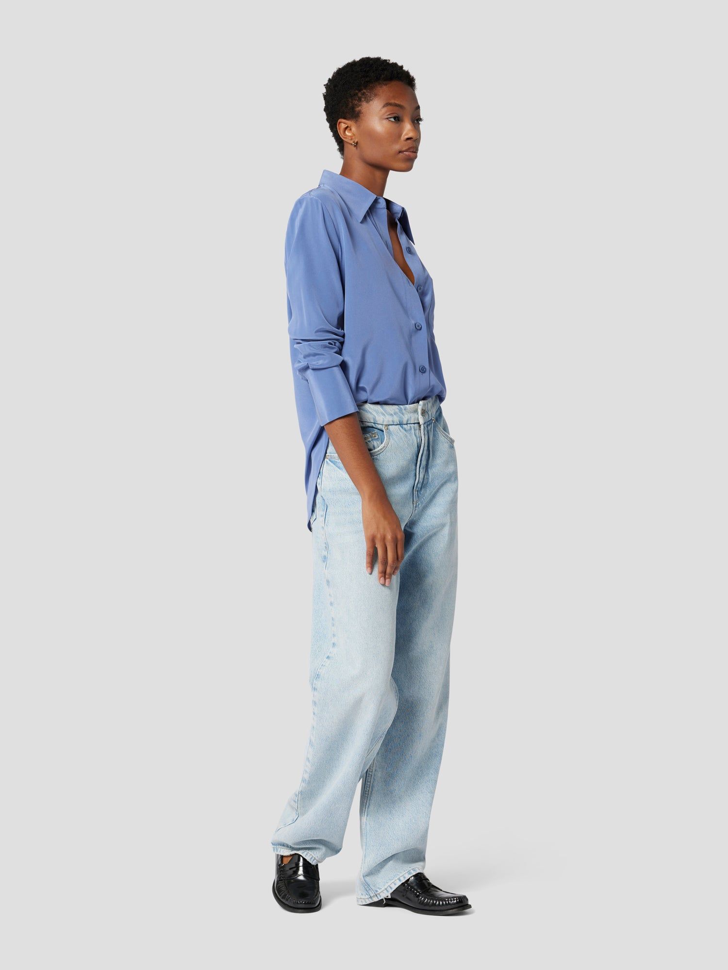 QUINNE SILK SHIRT sold by Equipment product image thumbnail 4
