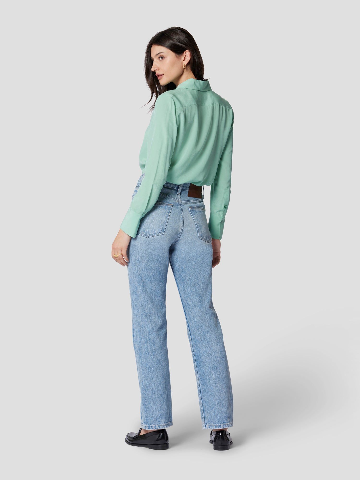 LEONA SILK SHIRT sold by Equipment product image thumbnail 6