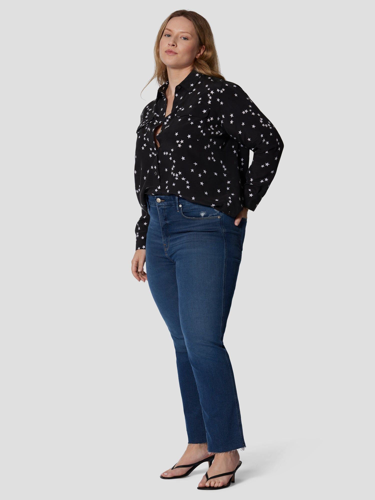 Slim Signature Silk Shirt sold by Equipment product image thumbnail 12