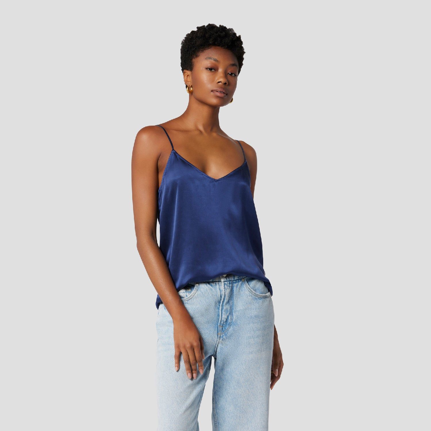 Layla Silk Satin Cami sold by Equipment product image thumbnail 7