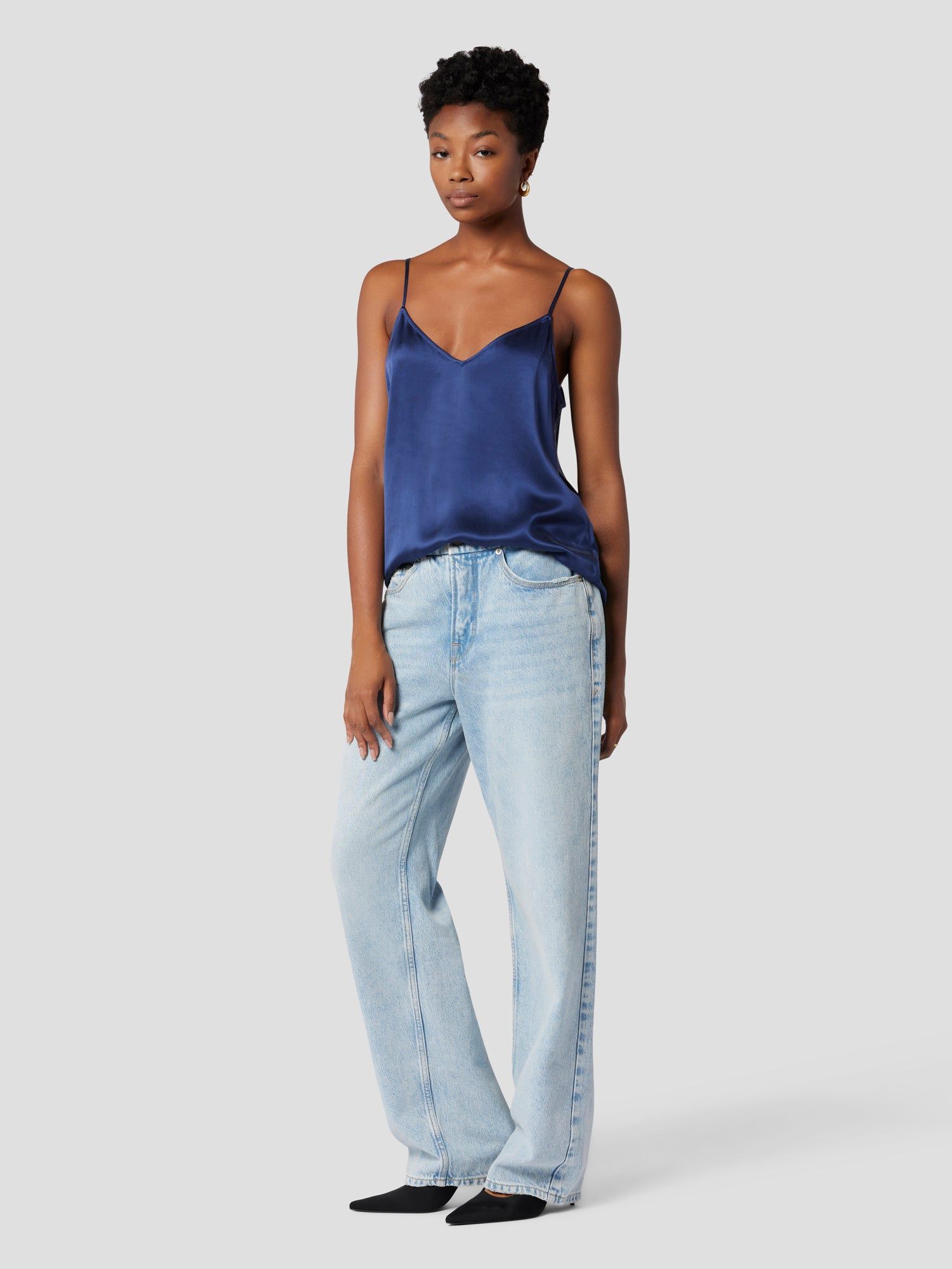 Layla Silk Satin Cami sold by Equipment product image thumbnail 4