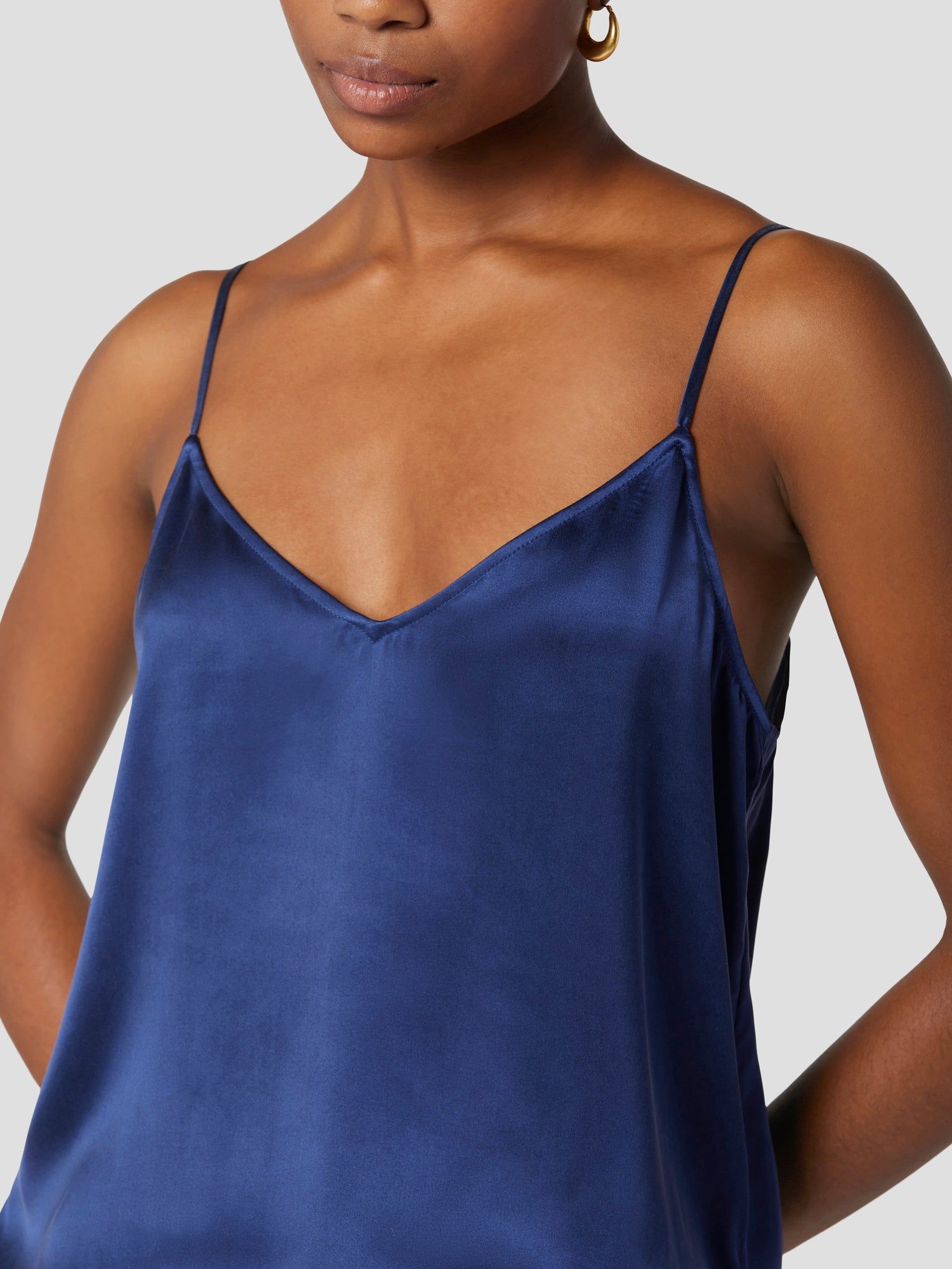 Layla Silk Satin Cami sold by Equipment product image thumbnail 3
