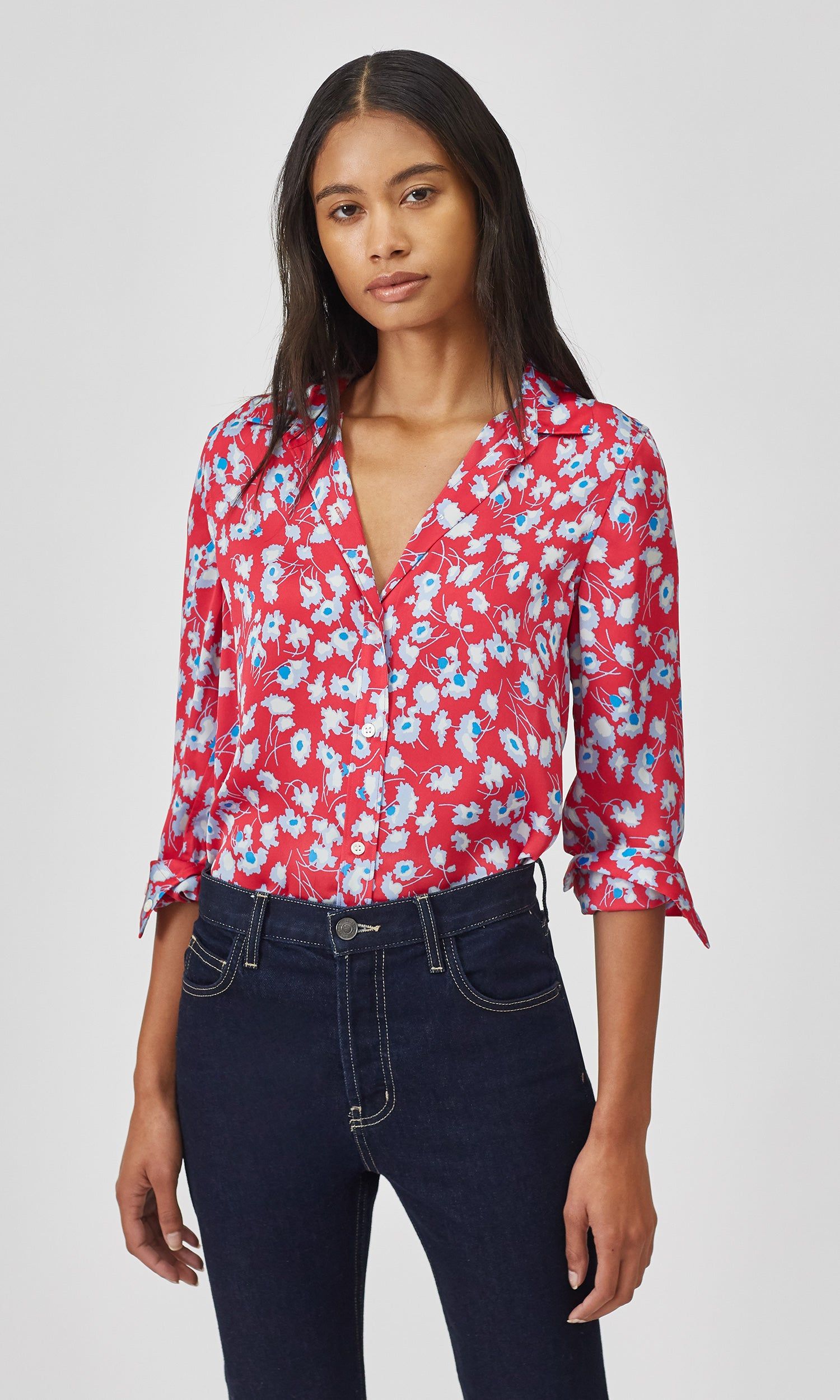 LEEMA SILK SHIRT sold by Equipment