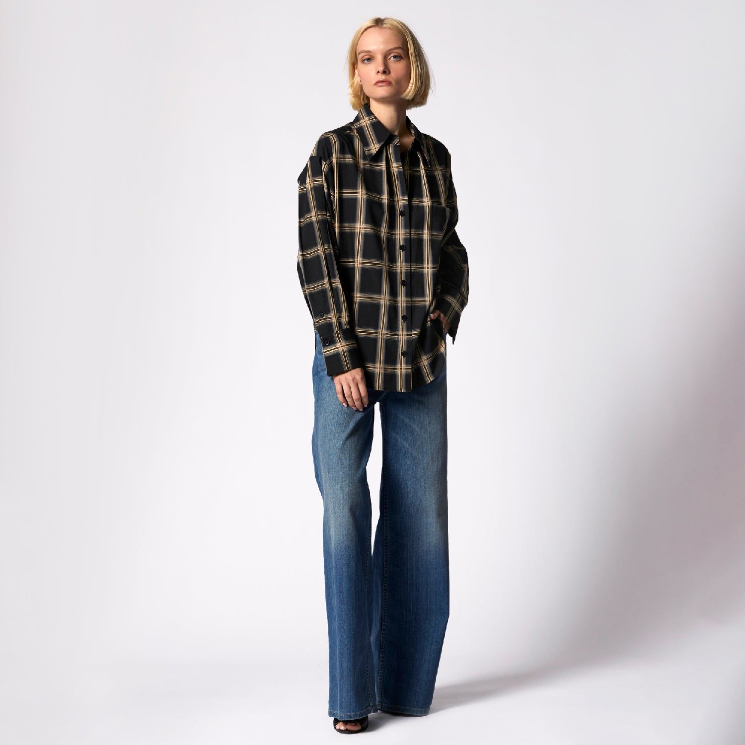 SERGINE LONG SLEEVE SHIRT sold by Equipment product image thumbnail 5