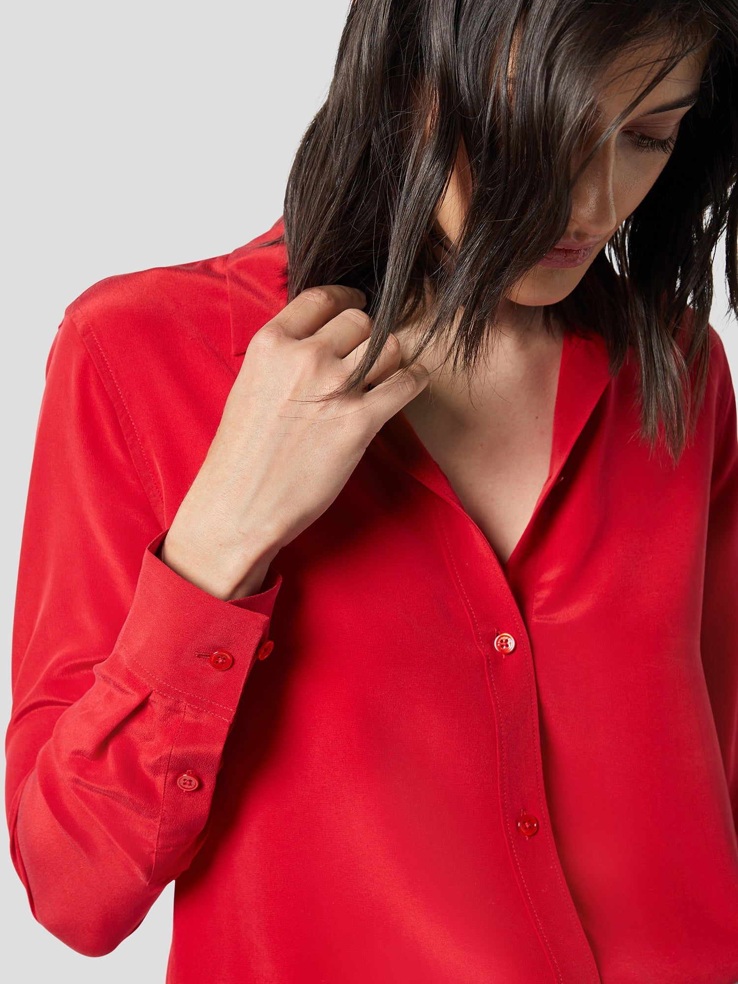 LEEMA SILK SHIRT sold by Equipment product image thumbnail 4