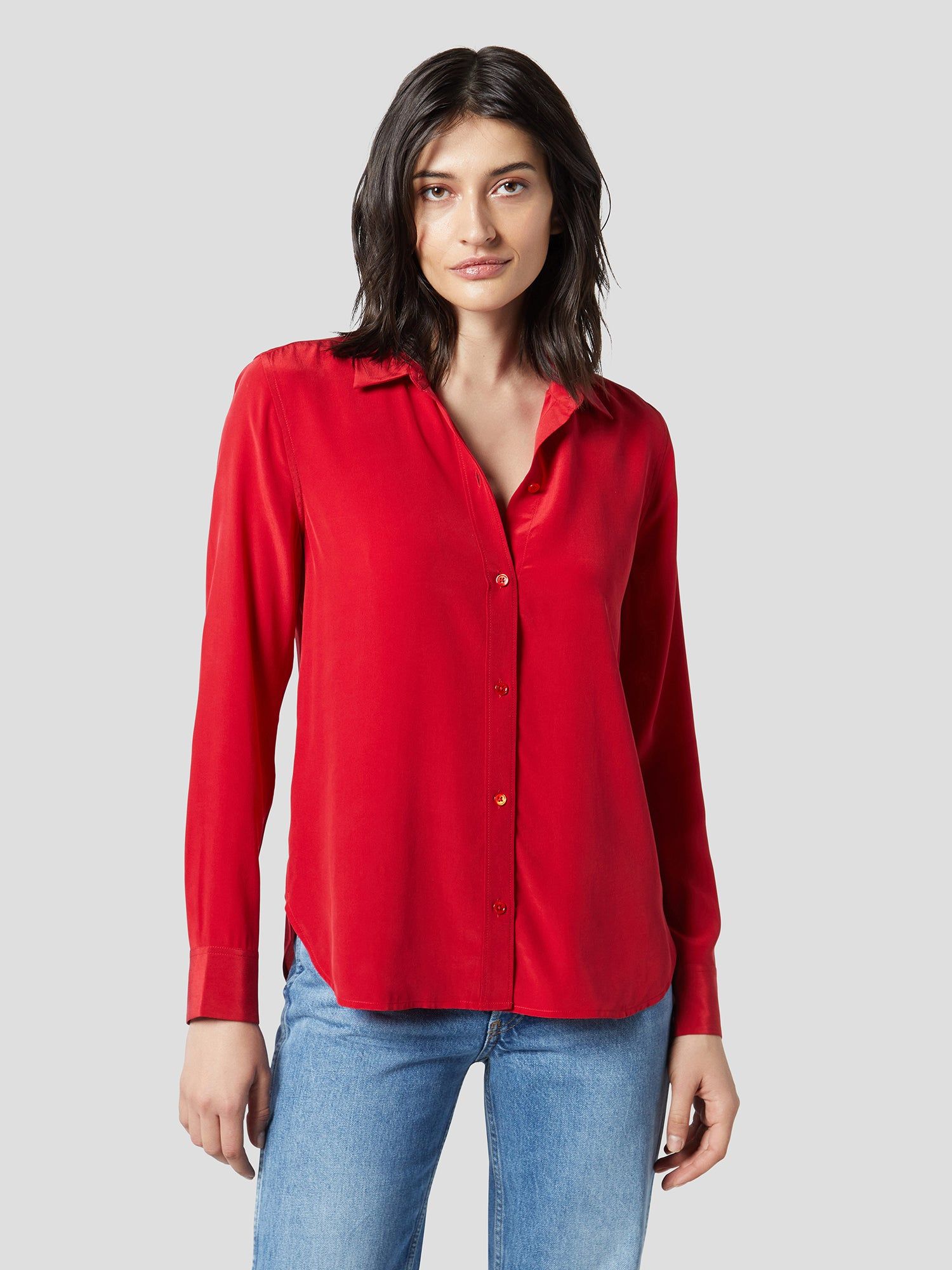 LEEMA SILK SHIRT sold by Equipment