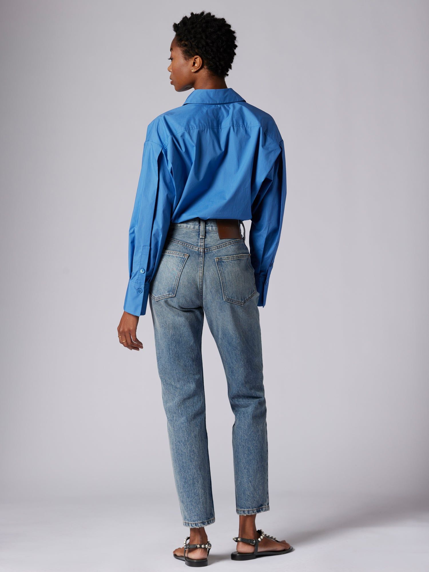 SERGINE LONG SLEEVE COTTON SHIRT sold by Equipment product image thumbnail 4