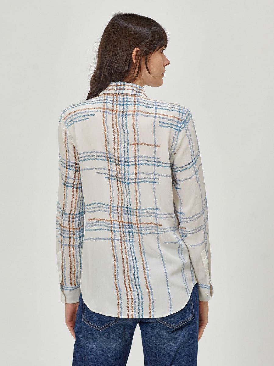BRETT SILK SHIRT sold by Equipment product image thumbnail 4