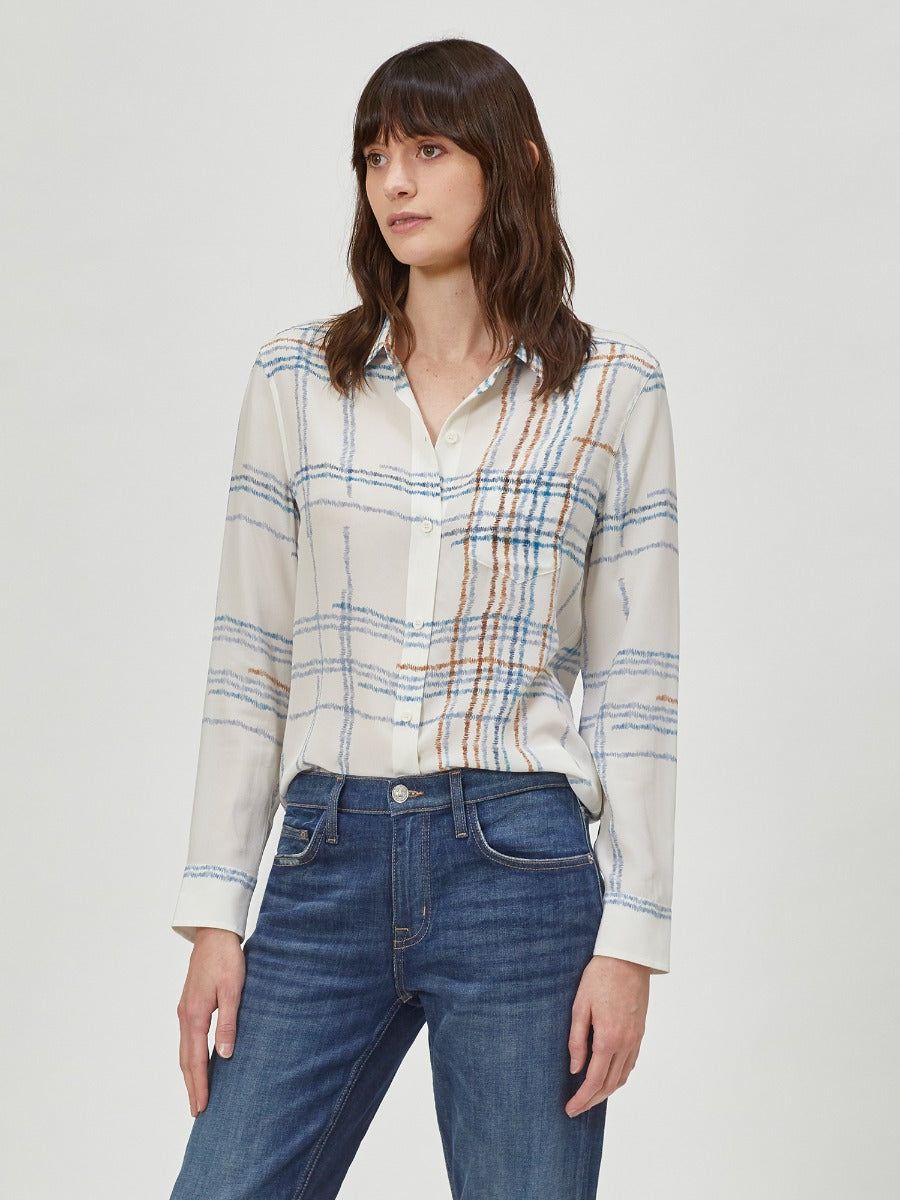 BRETT SILK SHIRT sold by Equipment