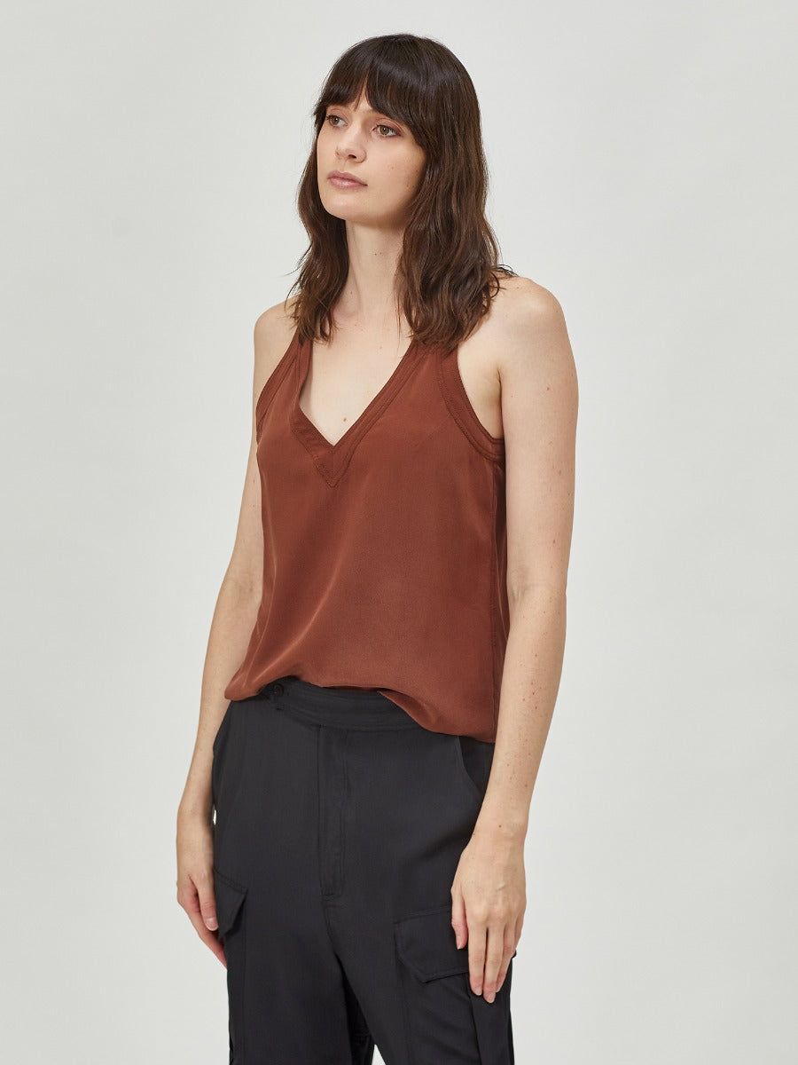 AYLEE SILK TOP sold by Equipment