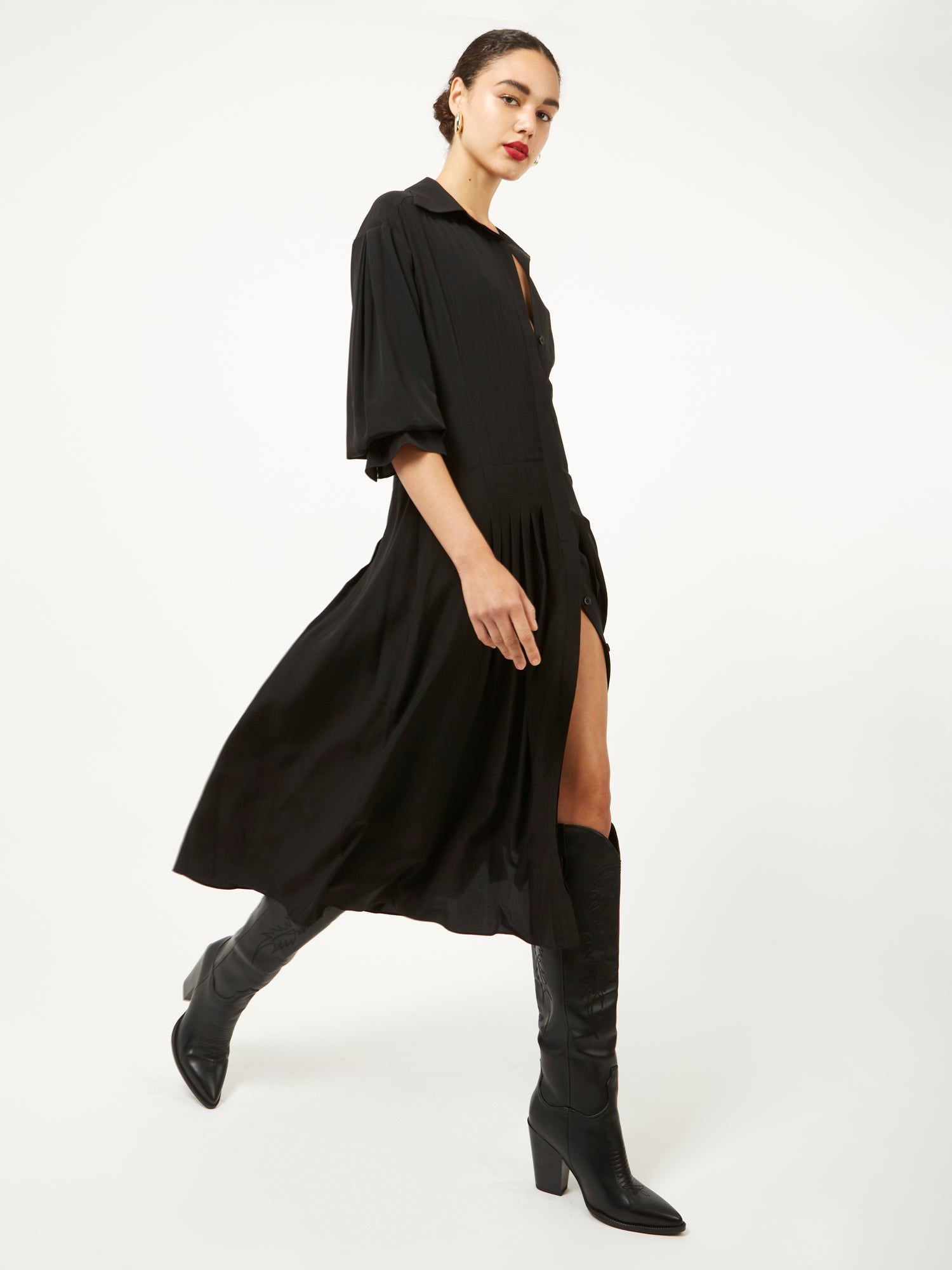 Briella Midi Silk Dress sold by Equipment product image thumbnail 3