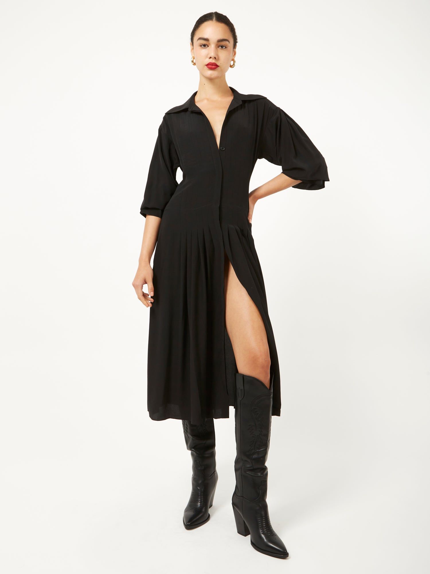 Briella Midi Silk Dress sold by Equipment product image thumbnail 2