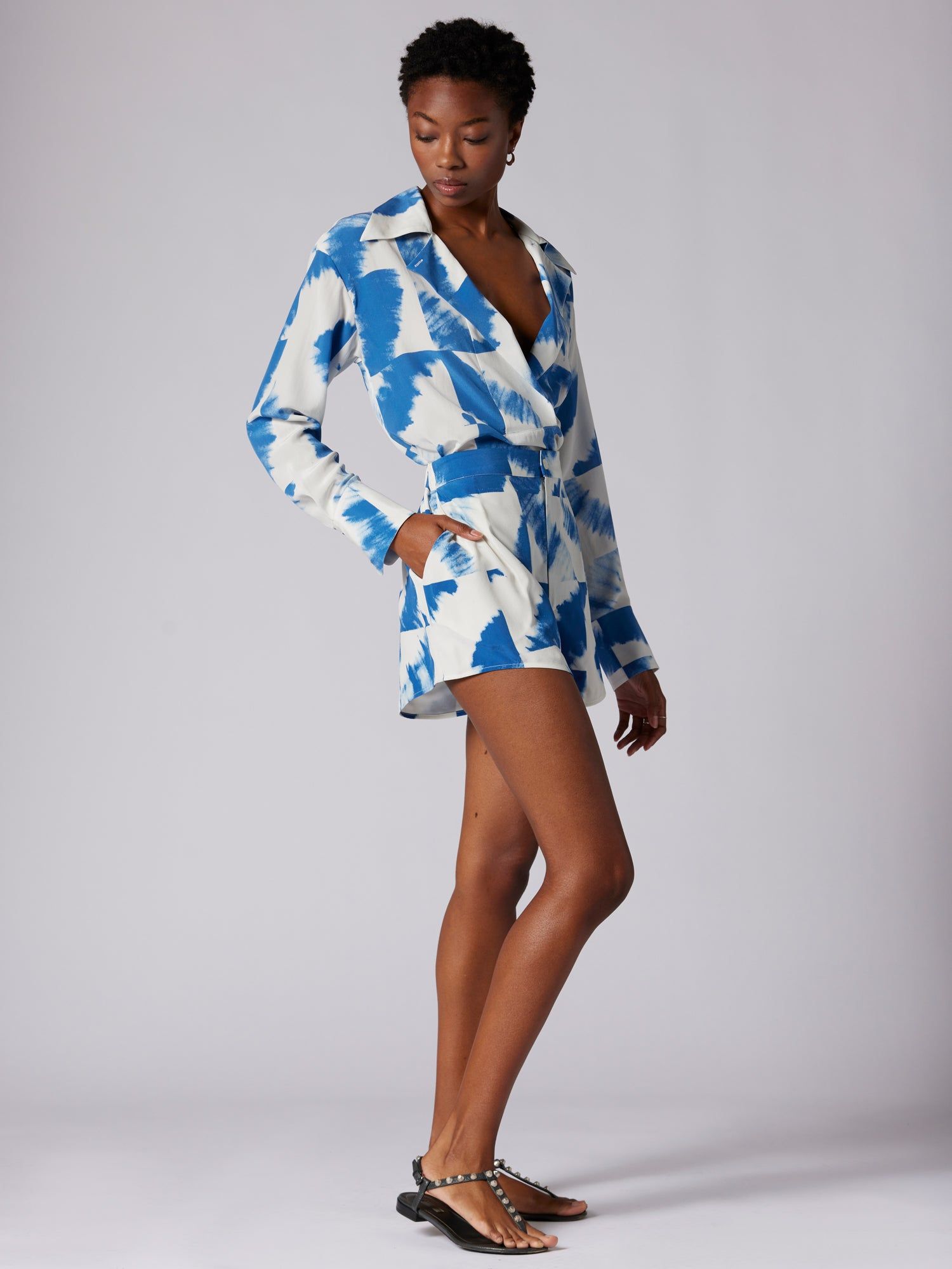 SLOANE SILK SHORT sold by Equipment product image thumbnail 3