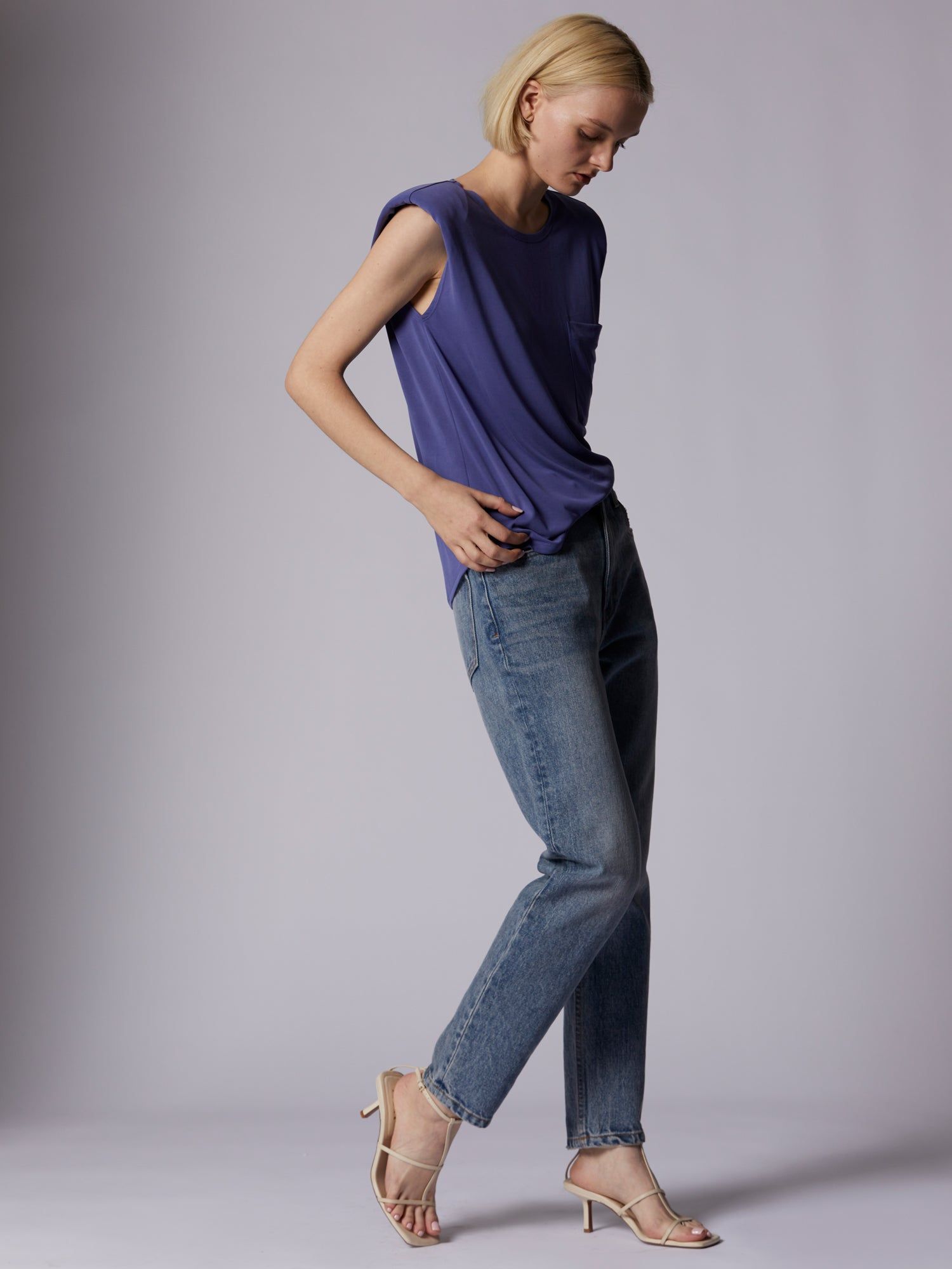 ESTELLE SLEEVELESS TOP sold by Equipment product image thumbnail 3