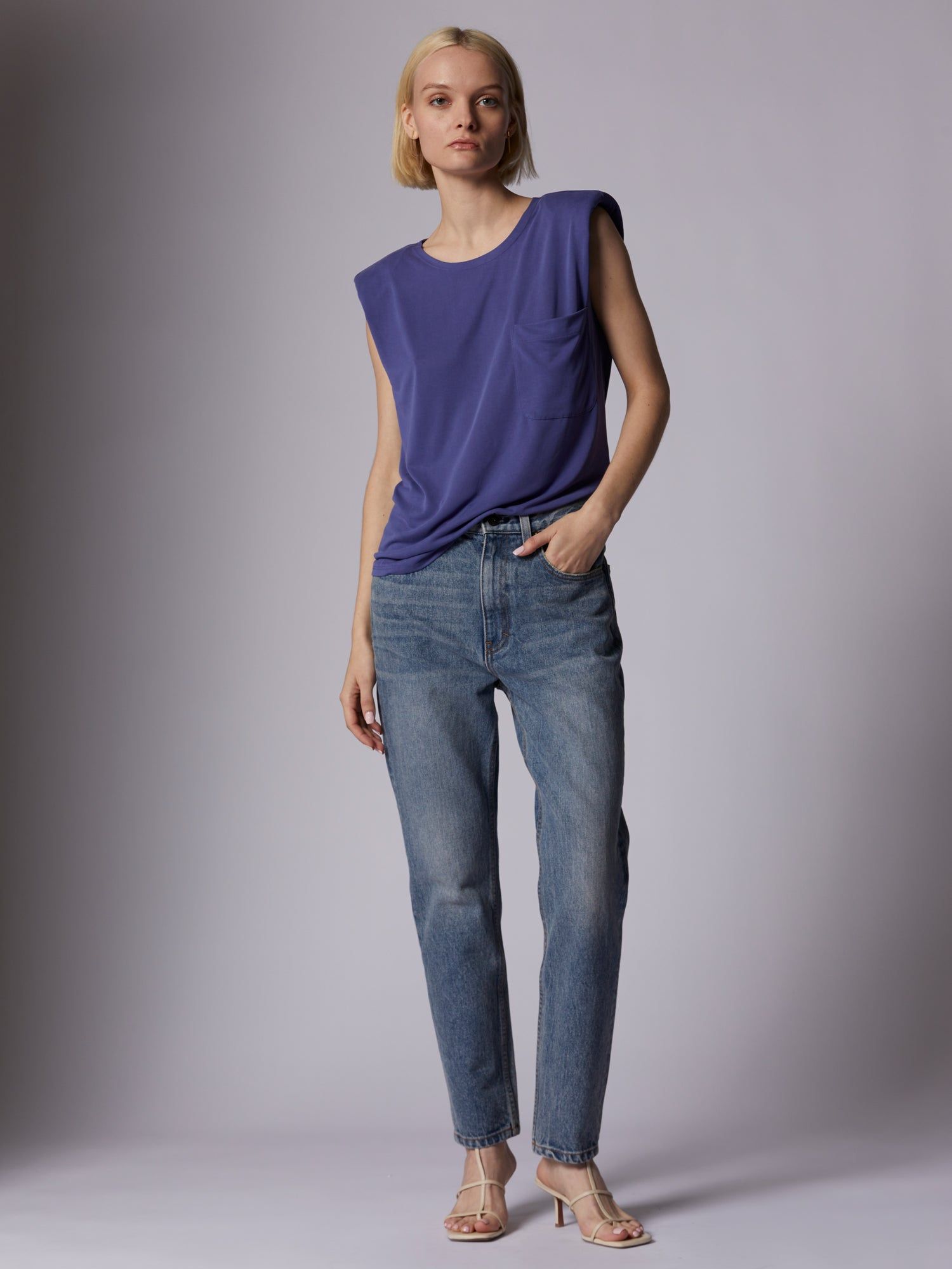 ESTELLE SLEEVELESS TOP sold by Equipment product image thumbnail 2