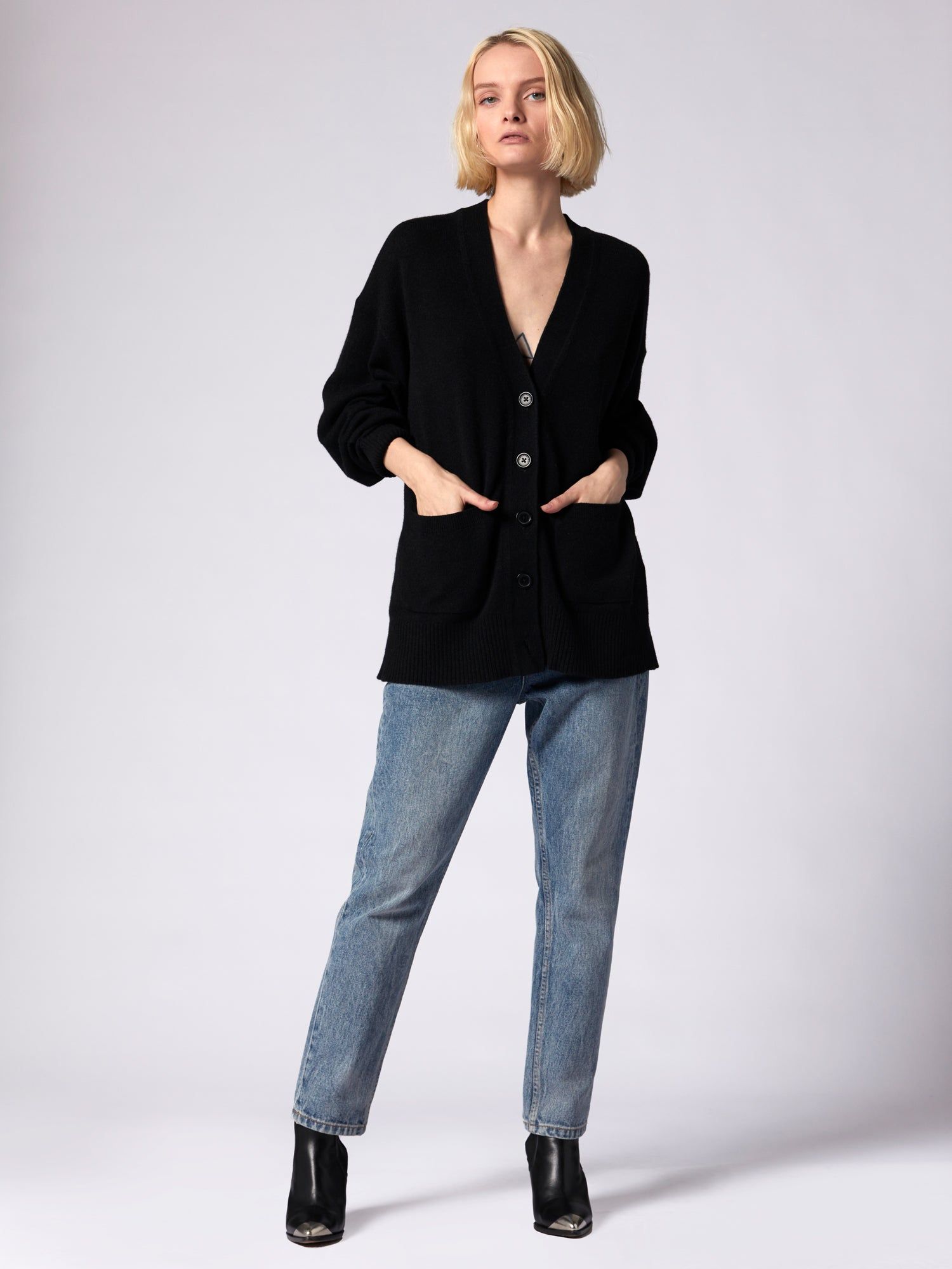 Clemence Cashmere Cardigan sold by Equipment product image thumbnail 2