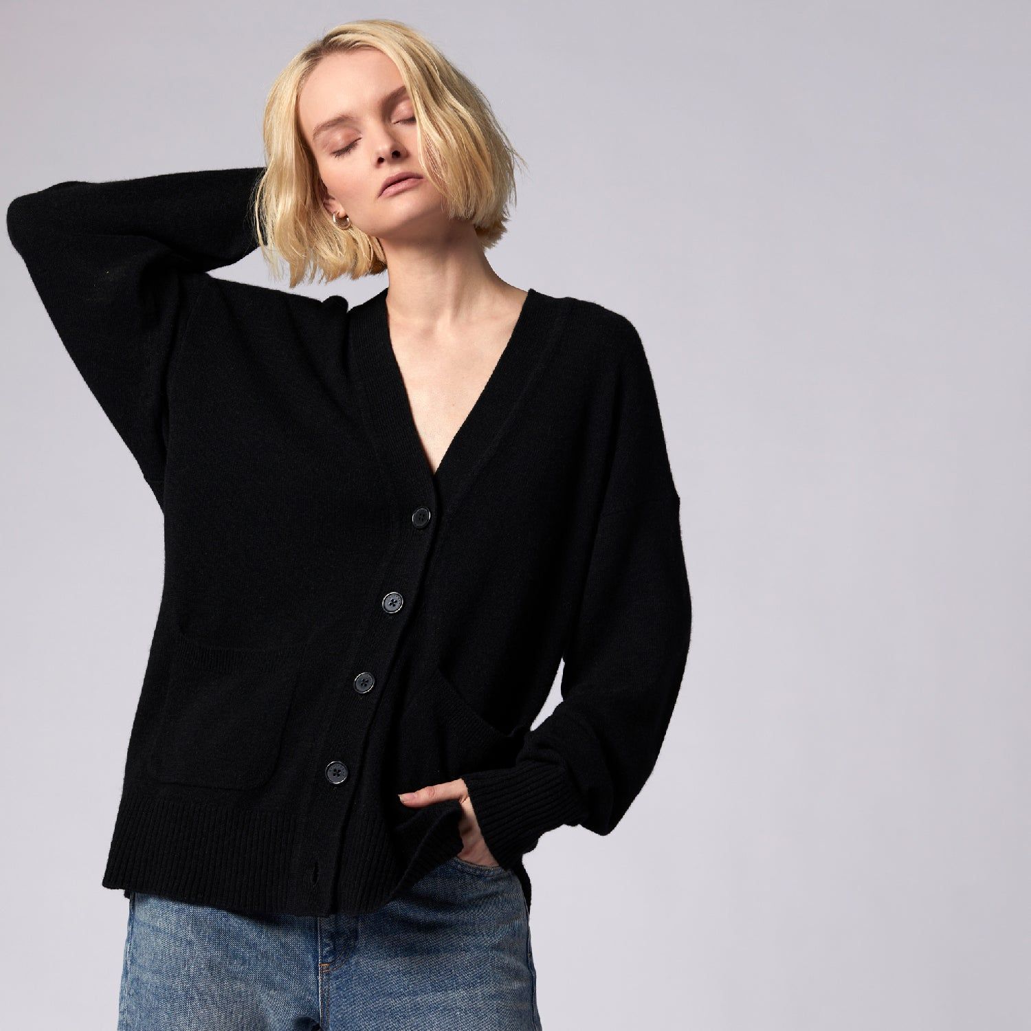 Clemence Cashmere Cardigan sold by Equipment product image thumbnail 5